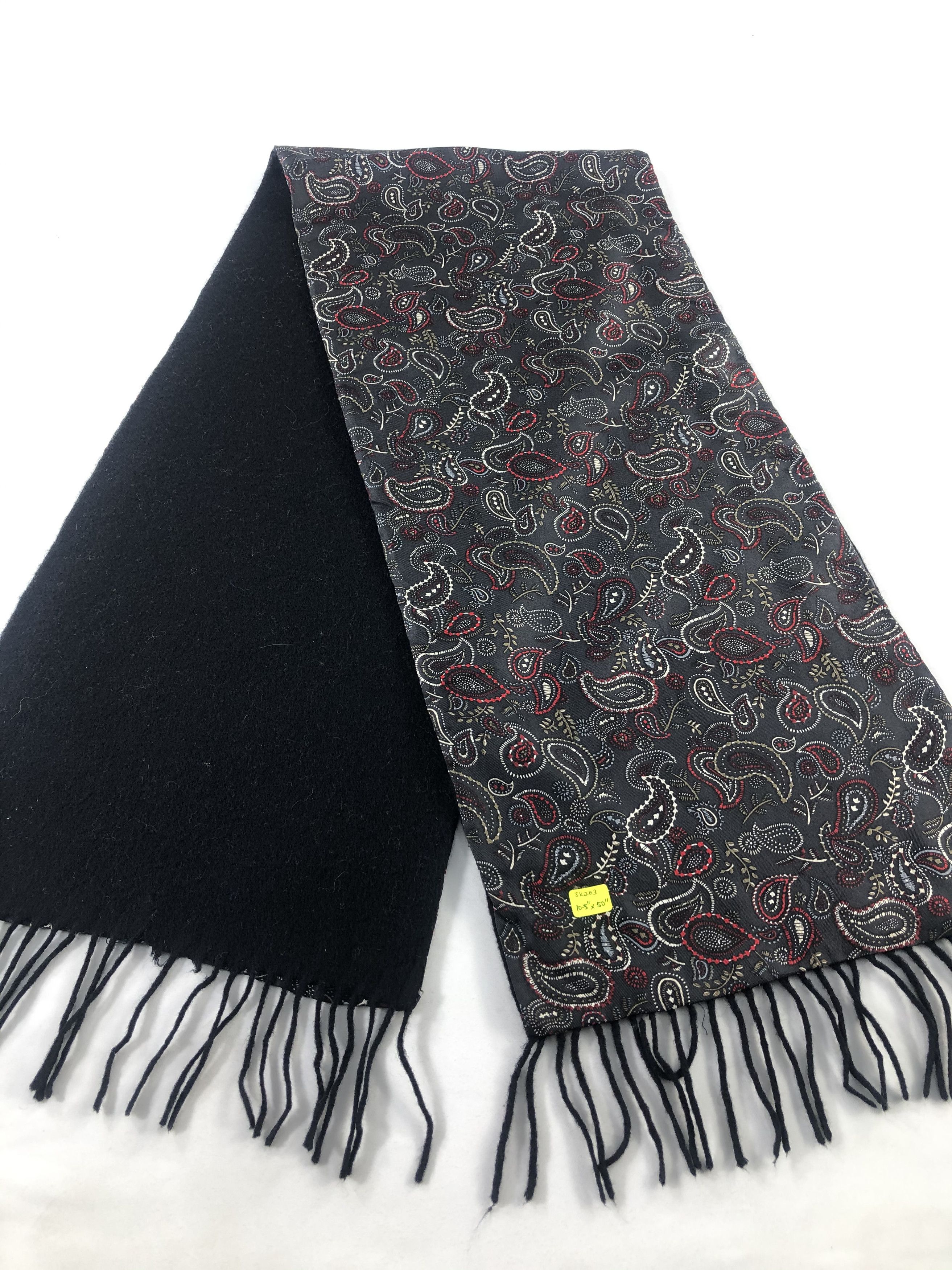 Pierre Balmain Pierre Balmain Paislee Silk Scarf / Muffler / Neckwear Size ONE SIZE - 2 Thumbnail