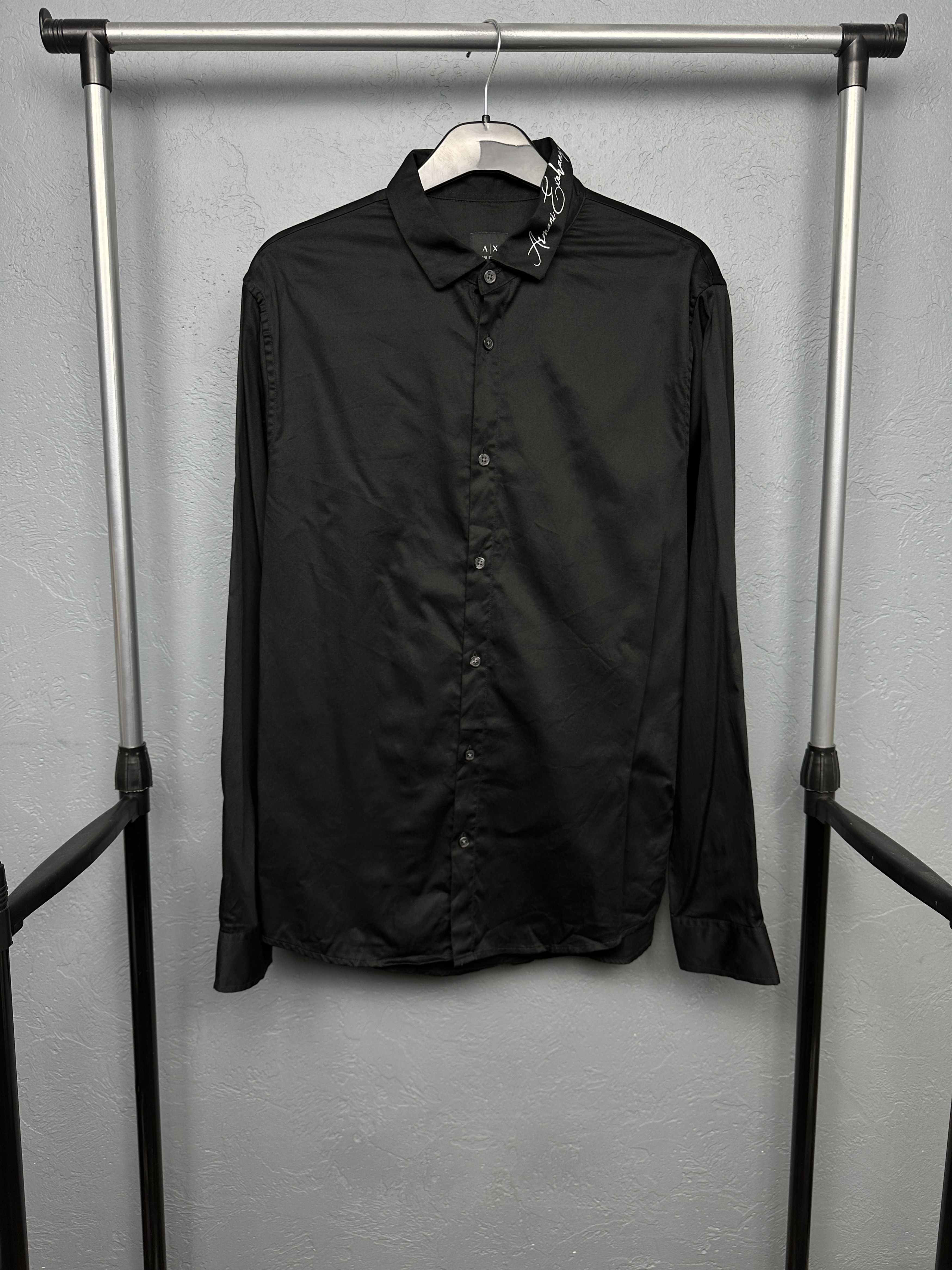 Armani Exchange Armani Exchange Mens Long Sleeve Shirt Size US L / EU 52-54 / 3 - 1 Thumbnail