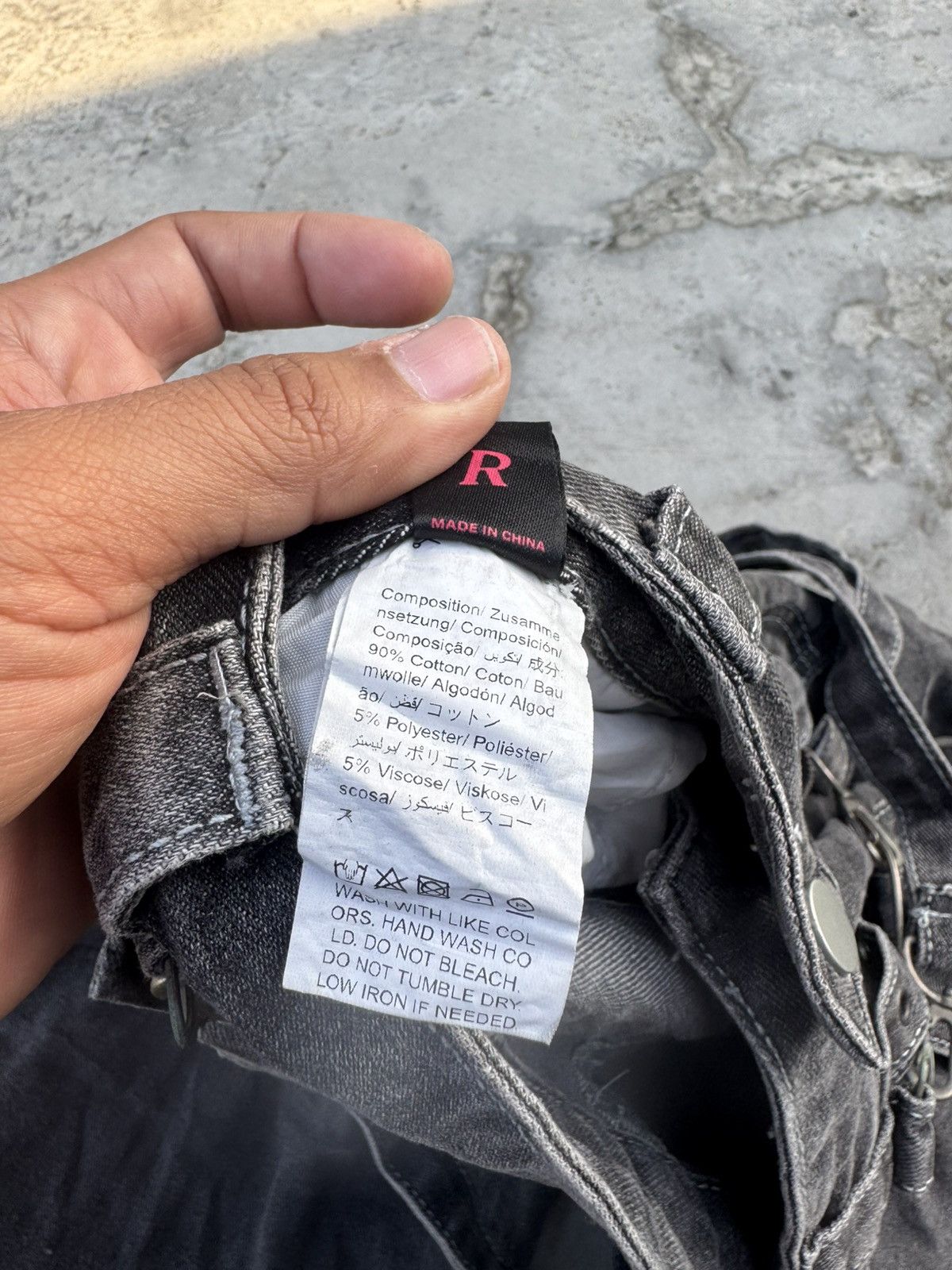 Japanese Brand 🔥JAPANESE BRAND🔥Bondage Punk Flare Bootcut Cargo Pants Size US 30 / EU 46 - 10 Thumbnail