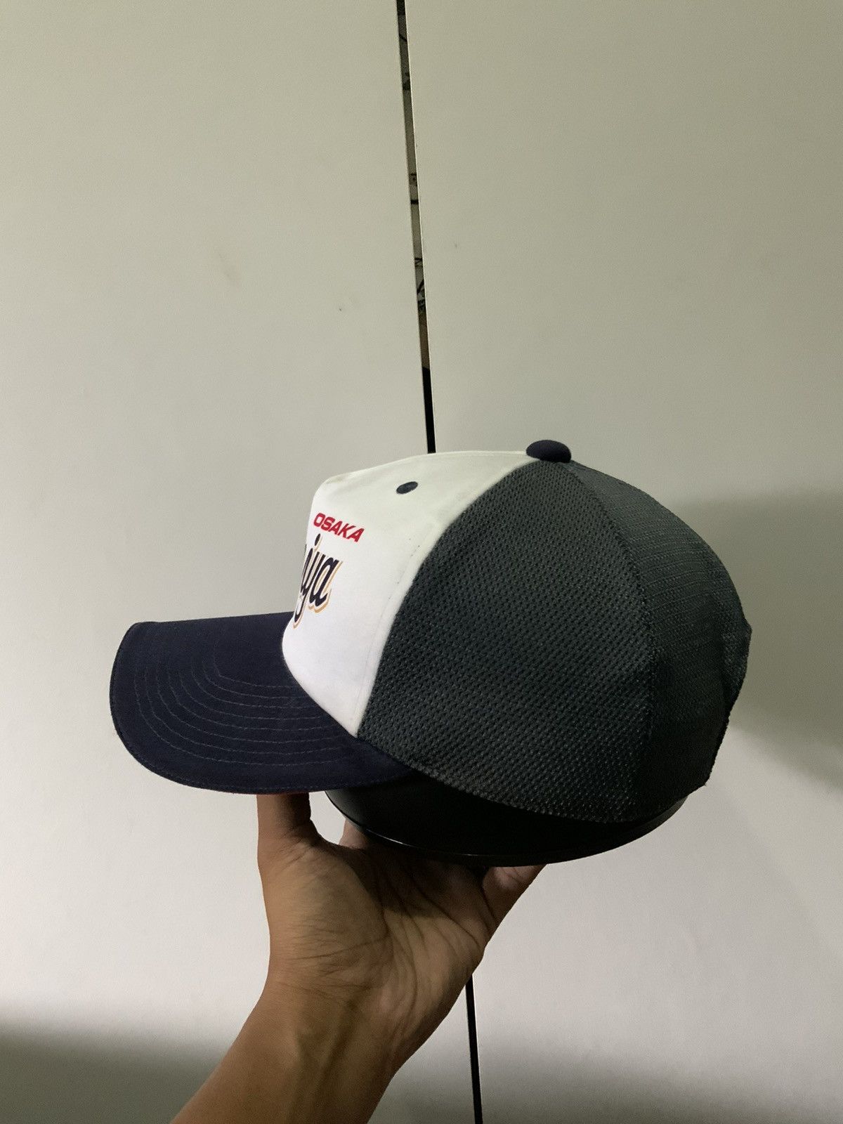 Japanese Brand Imamiya Osaka Indigo Japan Trucker Hat Size ONE SIZE - 3 Thumbnail