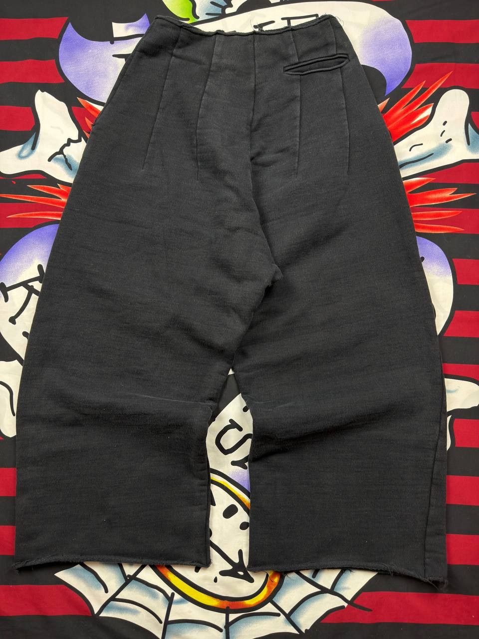 Rundholz Rundholz dip Avant garde baggy goth pants women's S Size 29" - 7 Thumbnail