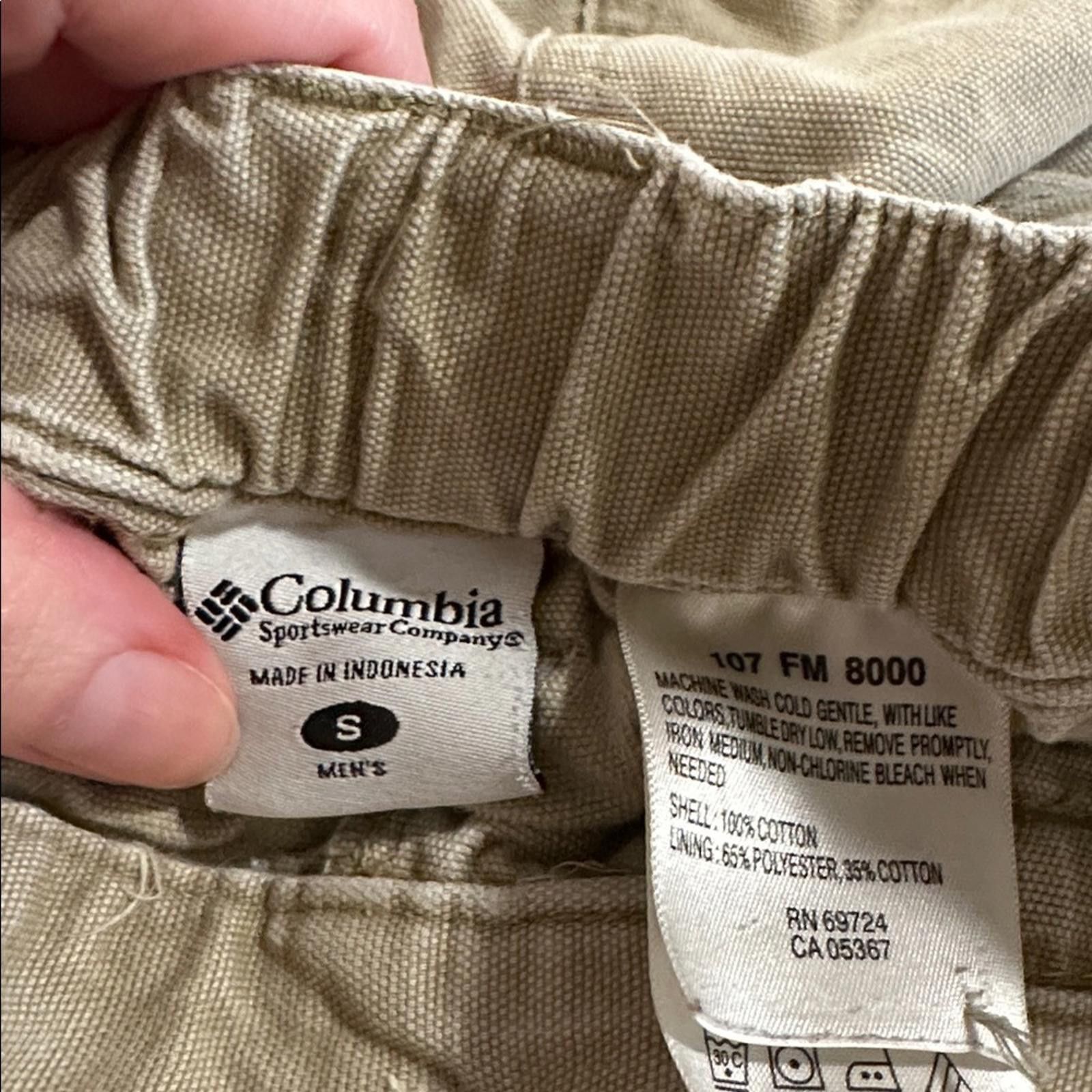 Columbia Columbia PFG Small Cargo Fishing Shorts Men’s Small Tan Size US 30 / EU 46 - 5 Thumbnail