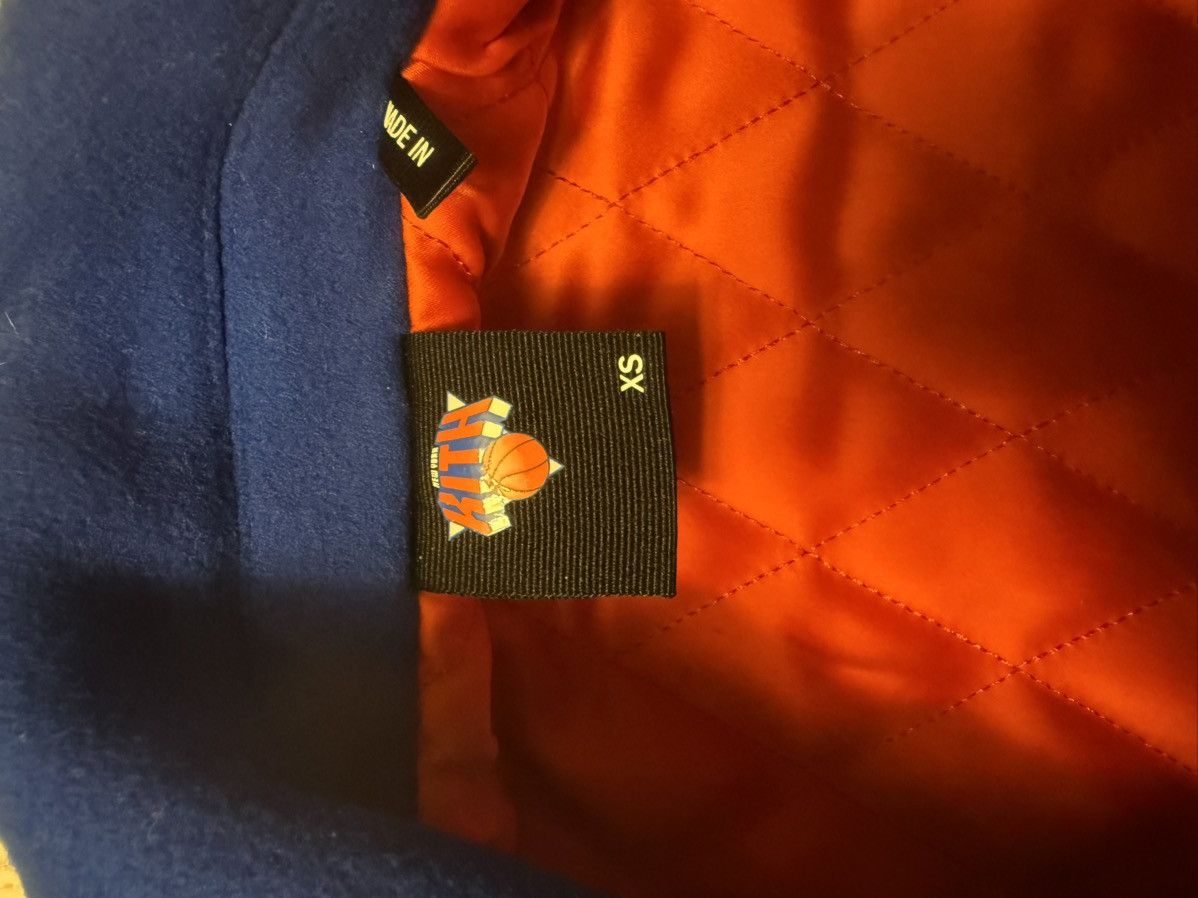 Kith Kith New York Knicks Wool Coaches Jacket Size Xs Royal Blue Size US XS / EU 42 / 0 - 5 Thumbnail