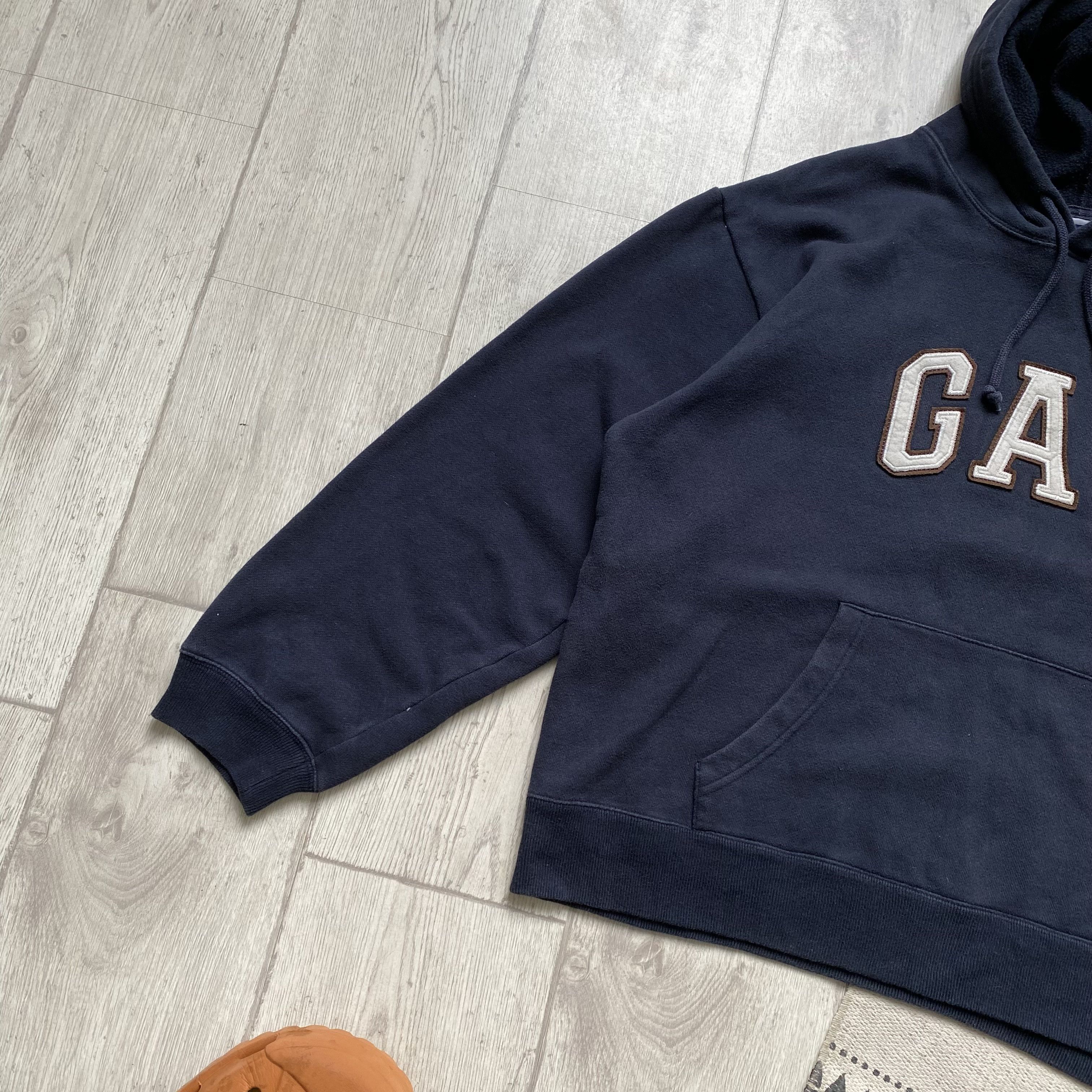 Gap 🛹 Vintage Gap Boxy Hoodie center logo Y2K Size US M / EU 48-50 / 2 - 4 Thumbnail