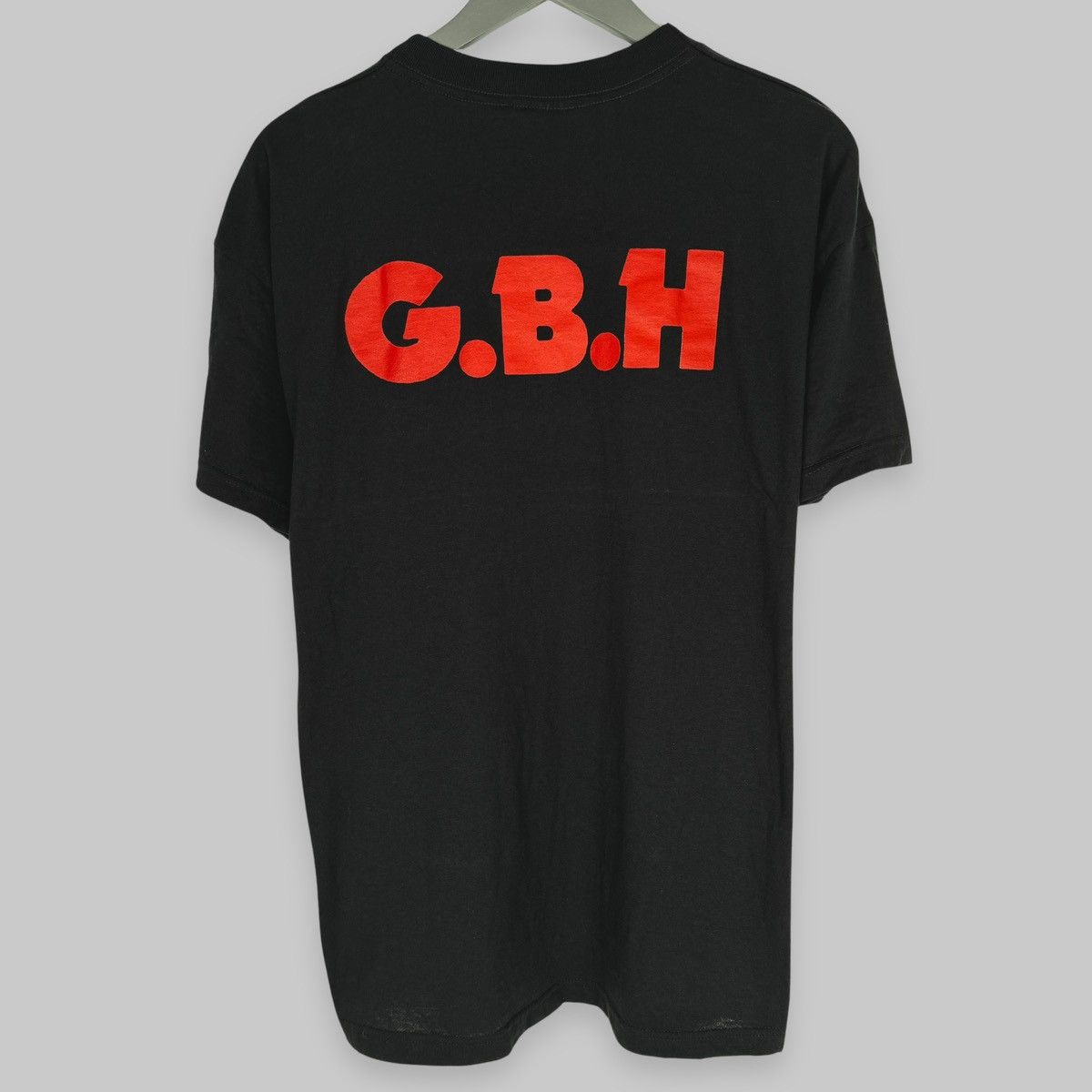 Band Tees Vintage Charged G.B.H. Punk Band Euro T Shirt Size US XL / EU 56 / 4 - 2 Thumbnail