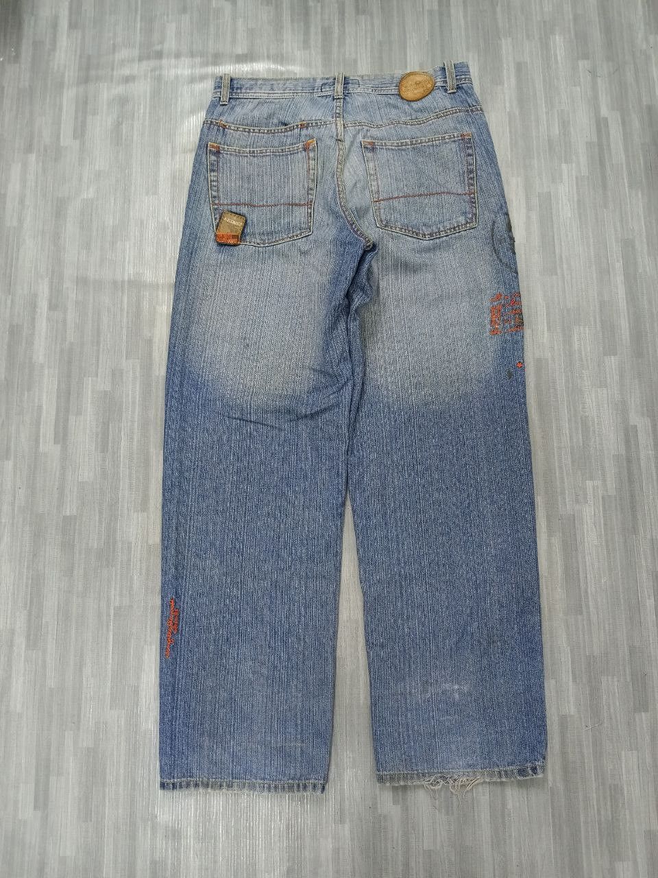 Akademiks BAGGY SICK🔥ILLUSTRATION AKADEMIKS DENIM PANTS Size US 33 - 3 Thumbnail