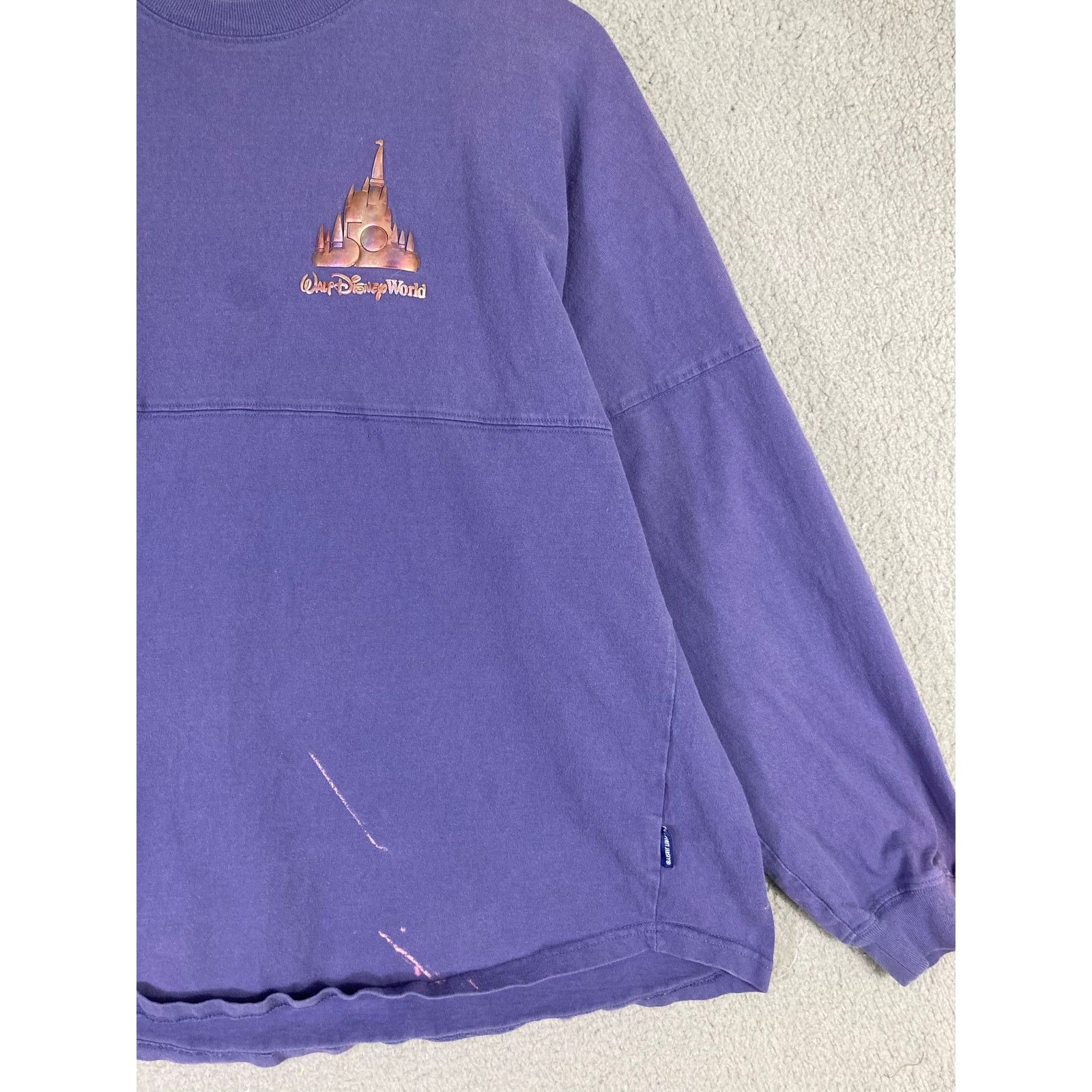 Disney Disney World Parks 50th Anniversary Spirit Jersey Purple XL Size XL / US 12-14 / IT 48-50 - 10 Thumbnail