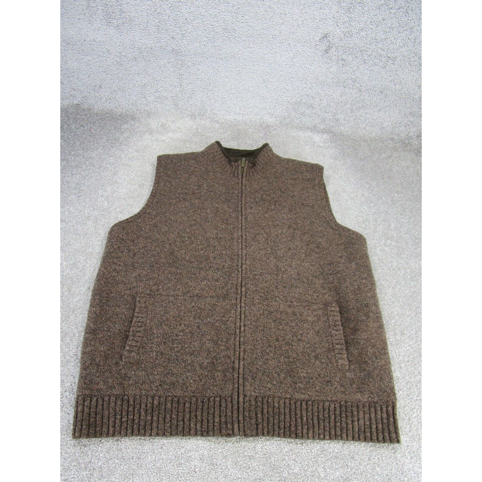 Ll bean men's wool vest best sale