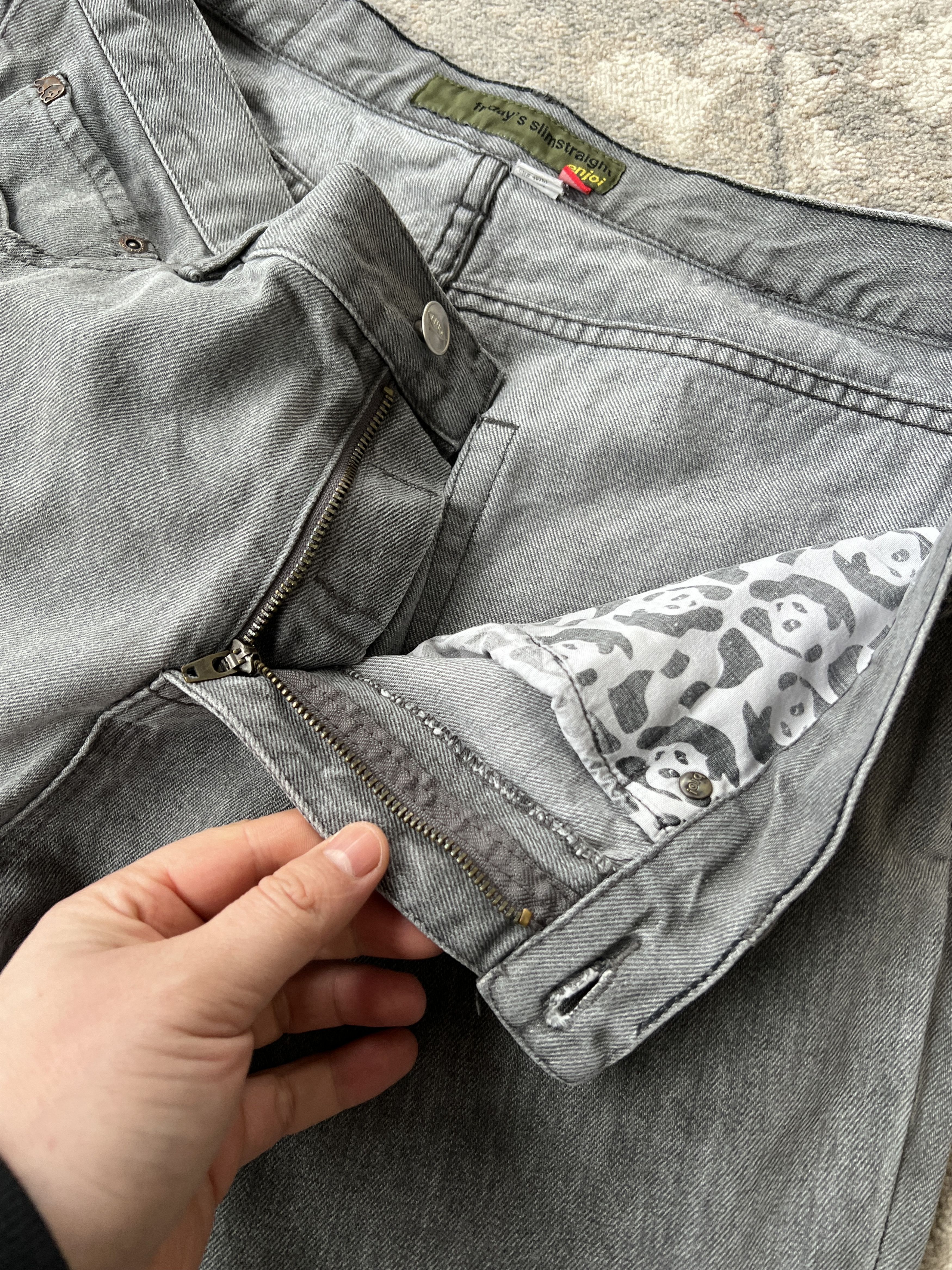 Enjoi Enjoi Friday's Slimstraight Denim Pants Size US 36 / EU 52 - 9 Thumbnail