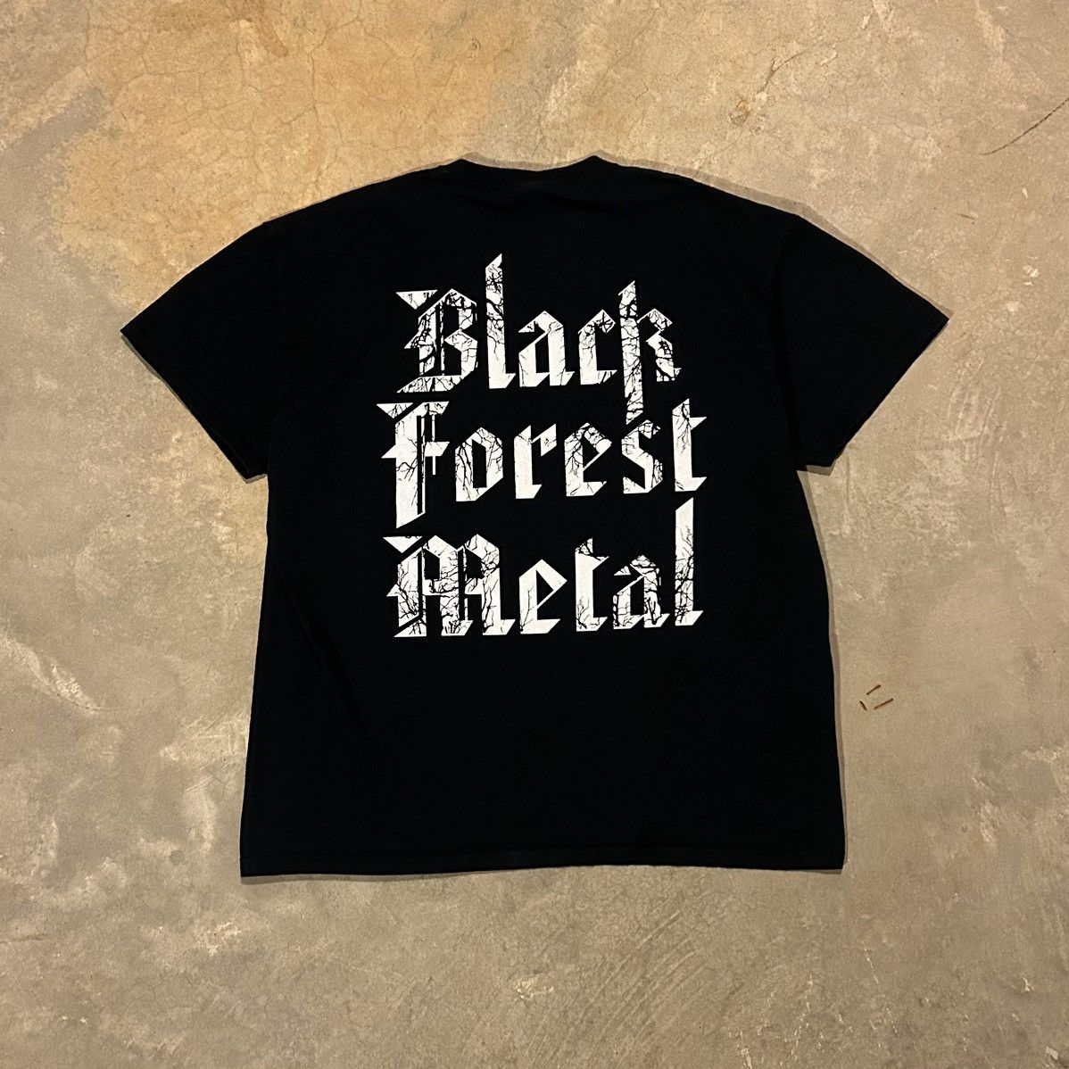 Band Tees × Vintage Crazy Vintage Y2K Hanzel und Gretyl Skull Metal Band Tee Size US XXL / EU 58 / 5 - 4 Thumbnail