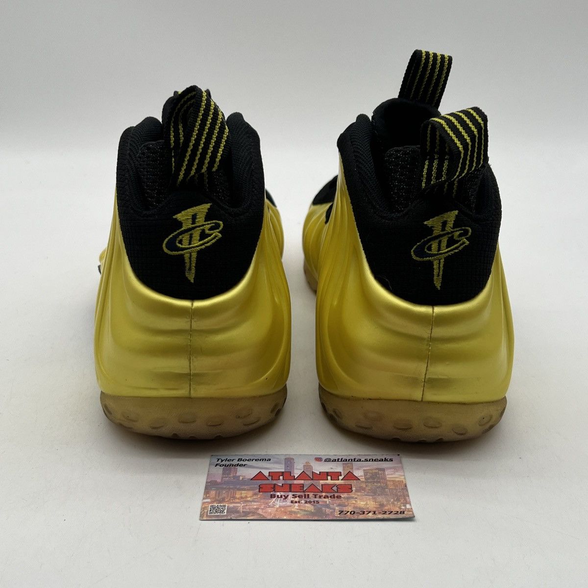 Nike Air Foamposite one electrolime Size US 13 / EU 46 - 3 Thumbnail