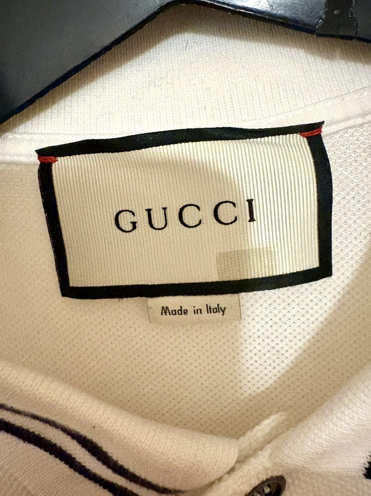 Gucci 2017 Gucci ‘Bees and Stars’ Embroidered polo Size US S / EU 44-46 / 1 - 3 Thumbnail