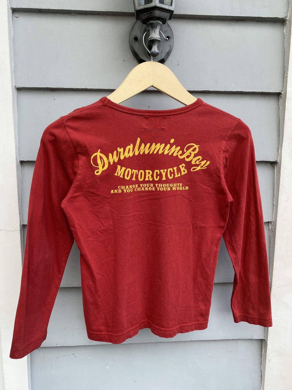 Japanese Brand Duralumin Boys Motorcycle West Coast Longsleeves Japanese Size S / US 4 / IT 40 - 2 Thumbnail