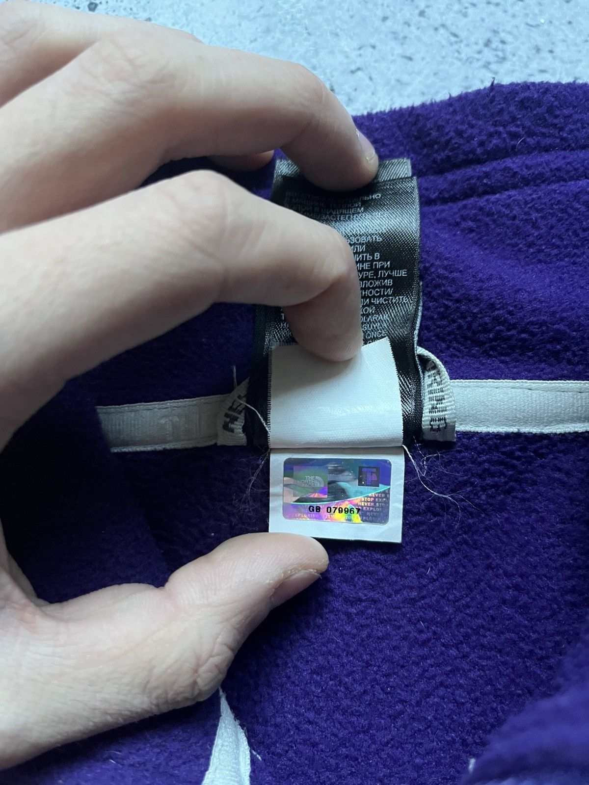 The North Face Vintage The North Face Purple Fleece Jacket Sweatshirt Y2K Size US M / EU 48-50 / 2 - 7 Thumbnail