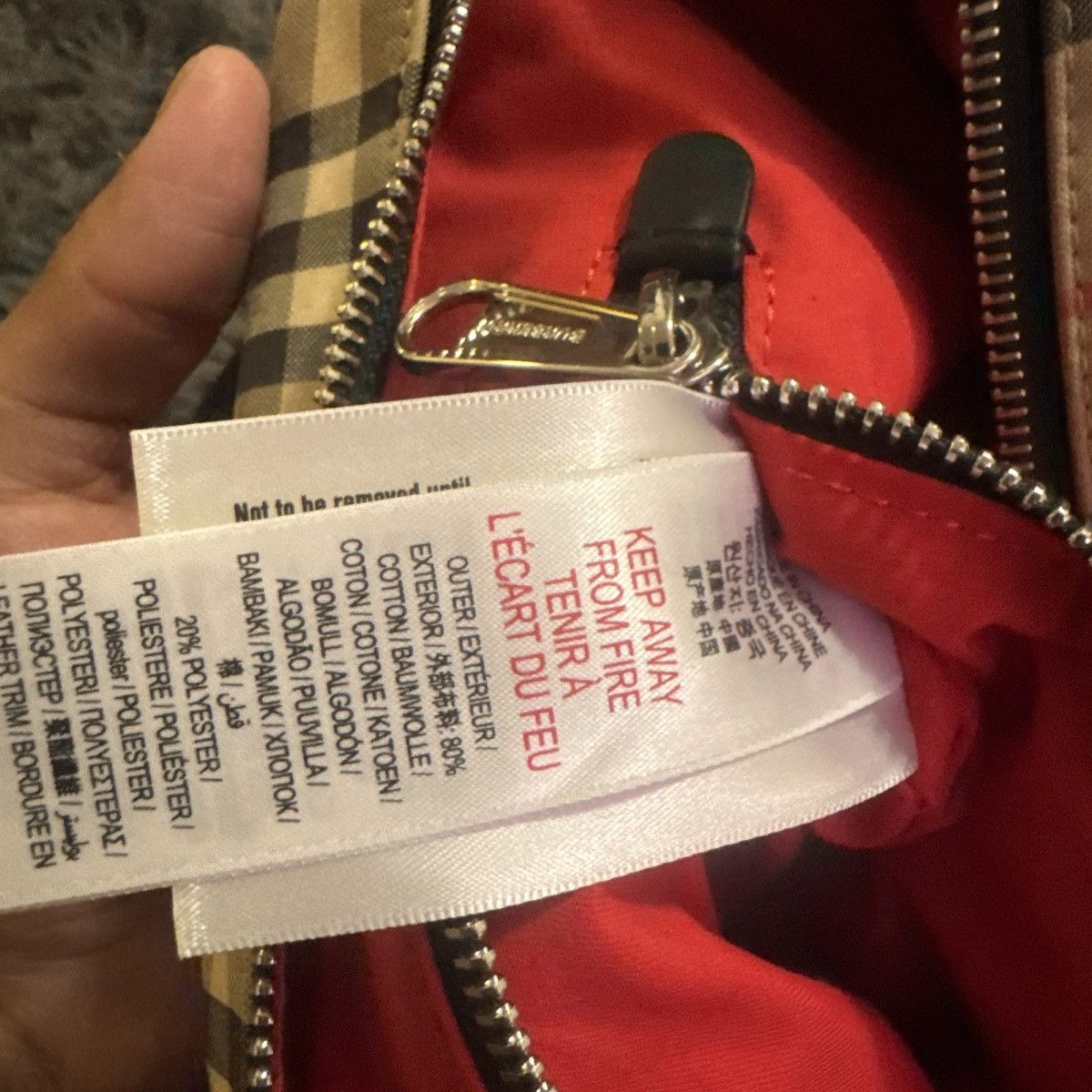 Burberry Authentic Burberry London England Vintage Check Belt Bag Size ONE SIZE - 12 Thumbnail