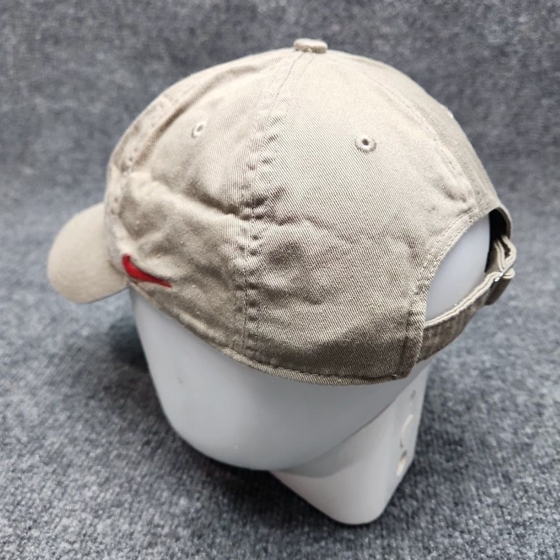 Nike Nike Georgia Bulldogs Hat Dri-Fit Tan Baseball Cap Adjustable College Mens One Size Beige Canvas Cotton Sports Cap Size ONE SIZE - 5 Thumbnail