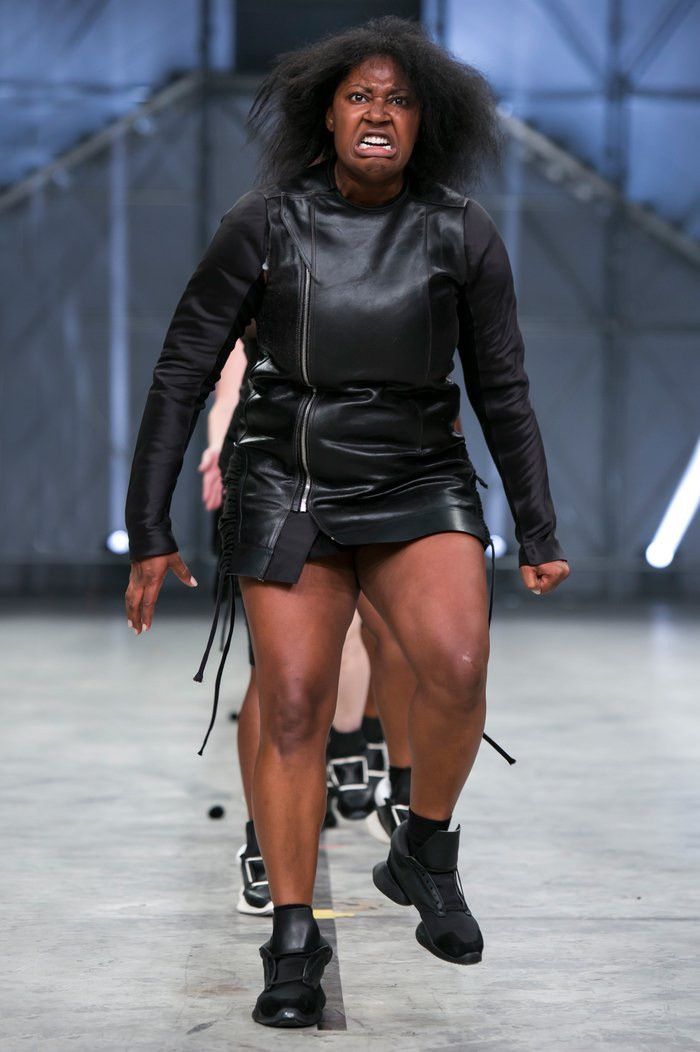 Rick Owens “Vicious” Spring/Summer 2014 — Leather Vest