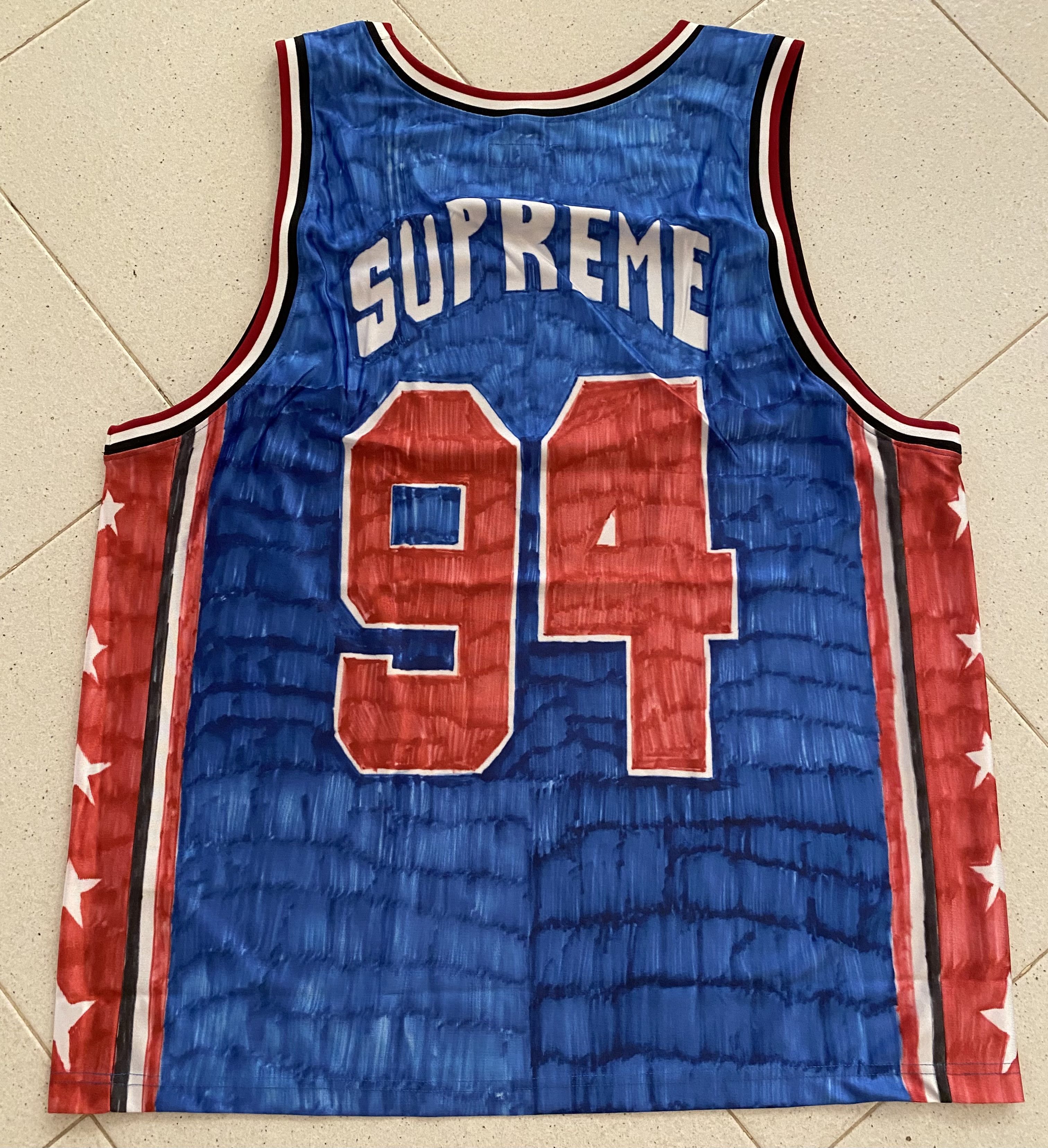 Supreme Supreme NewYork knicks basketball jersey | Grailed