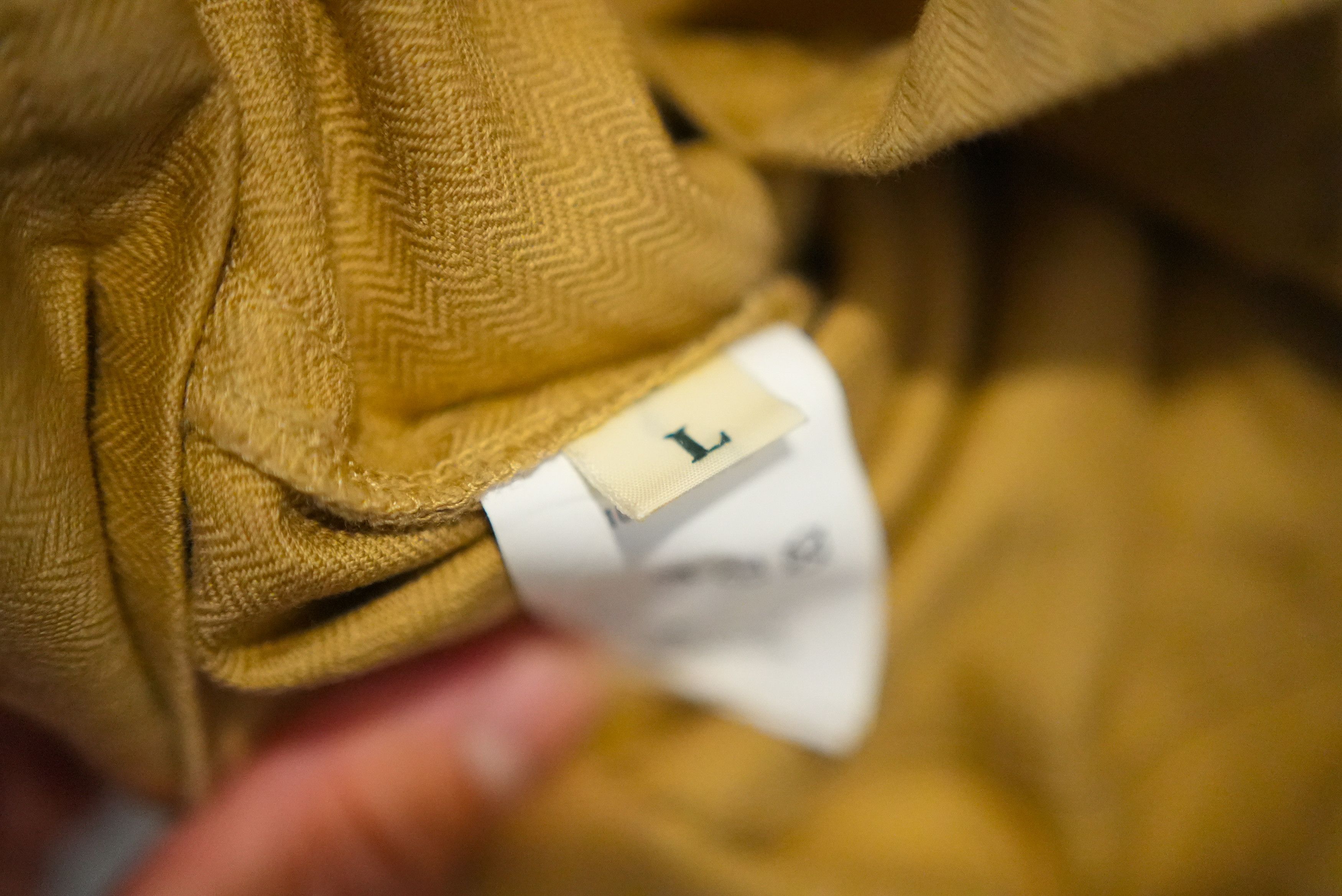Human Made Human Made Herringbone Coverall // Beige // Size L Size US L / EU 52-54 / 3 - 6 Thumbnail