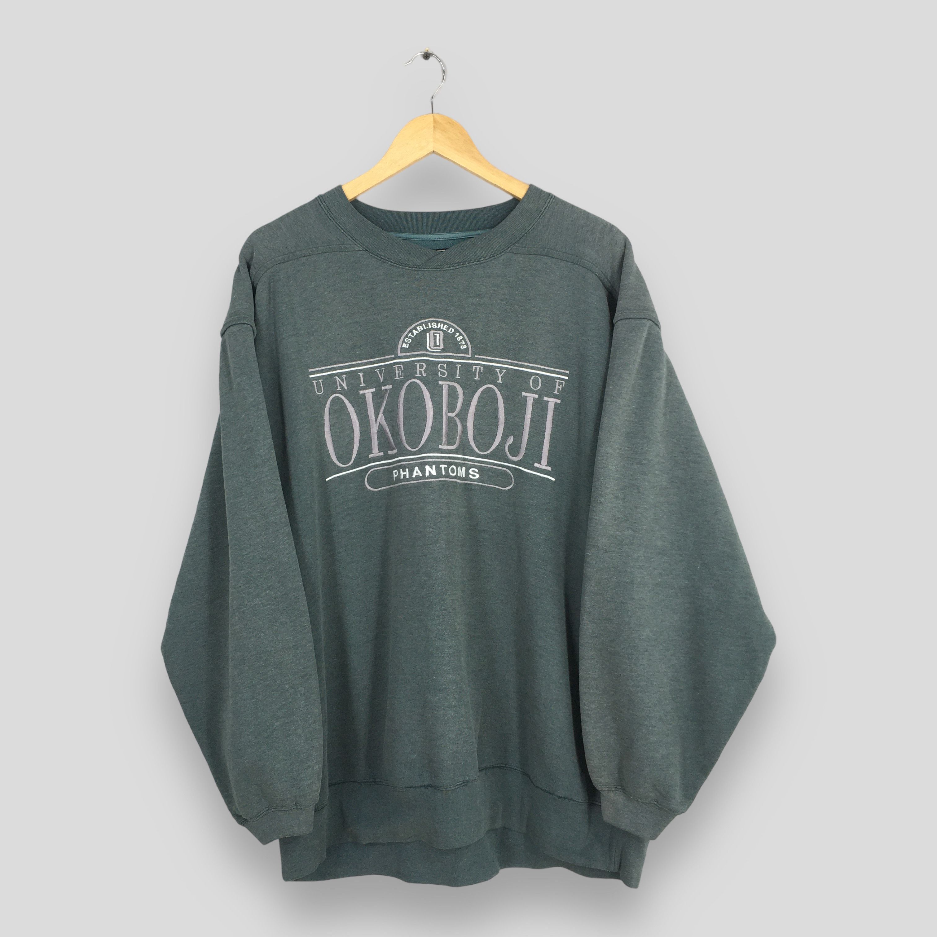 NCAA Vintage The University Of Okoboji Sweatshirt XLarge Size US XL / EU 56 / 4 - 1 Thumbnail