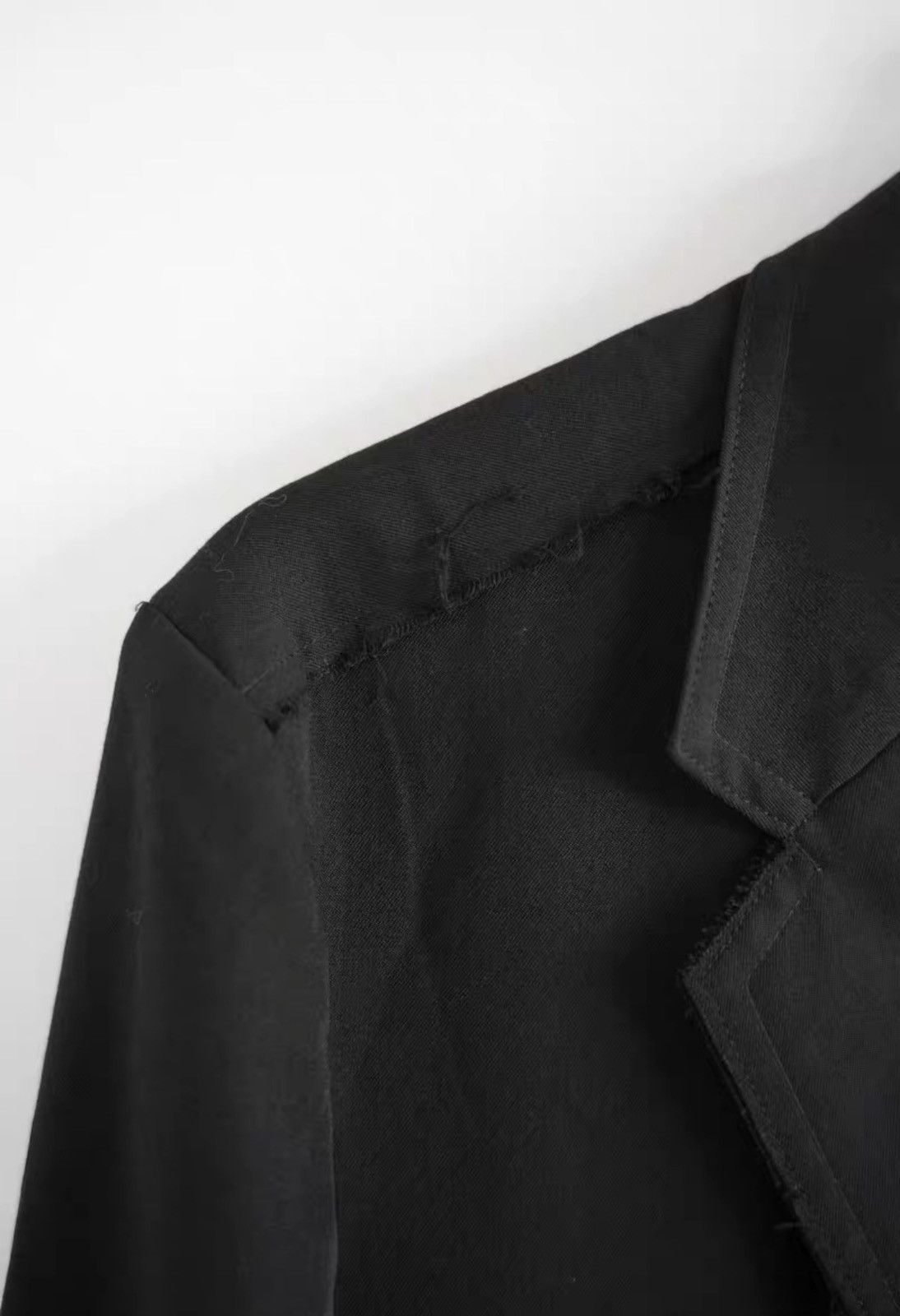 Yohji Yamamoto Yohji Yamamoto Patchwork Raw Edge Triple Layer Blazer K4 Size US M / EU 48-50 / 2 - 5 Thumbnail