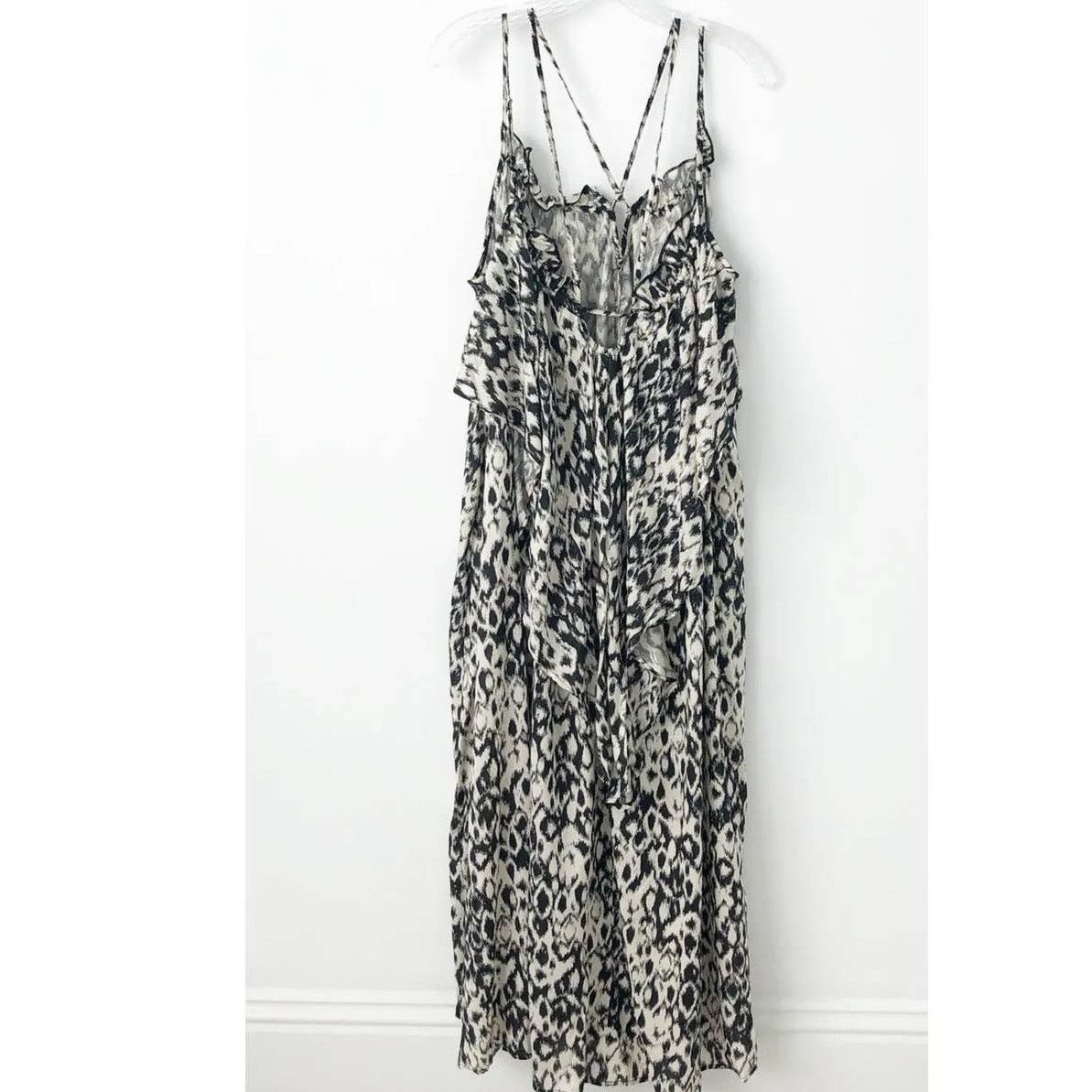 Anthropologie New Anthropologie Strappy Midi Dress $138 XXS B&W Cover-Up Size XXS / US 00 / IT 34 - 7 Thumbnail