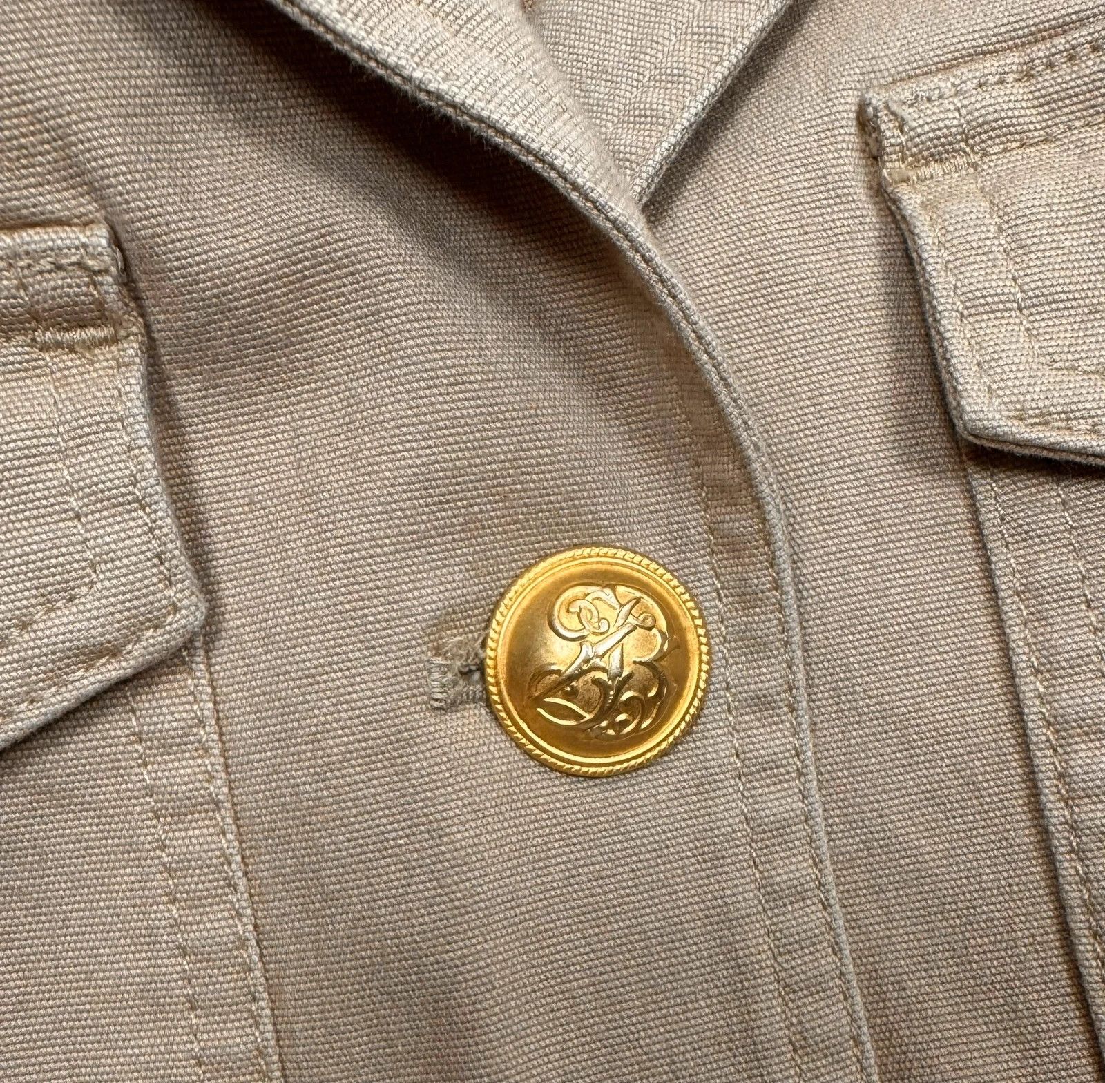 Lauren Ralph Lauren Lauren Ralph Lauren Denim Jacket Army Button Up size US6 Size M / US 6-8 / IT 42-44 - 11 Thumbnail