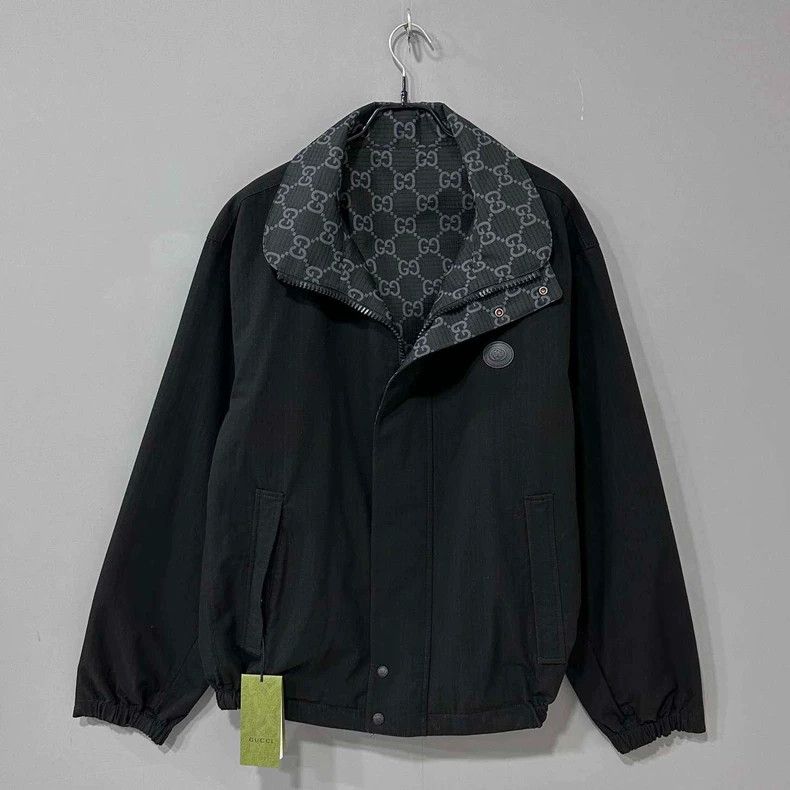 Gucci Gucci Full-print double-sided windbreaker jacket 2503-Nexta Size US M / EU 48-50 / 2 - 1 Thumbnail