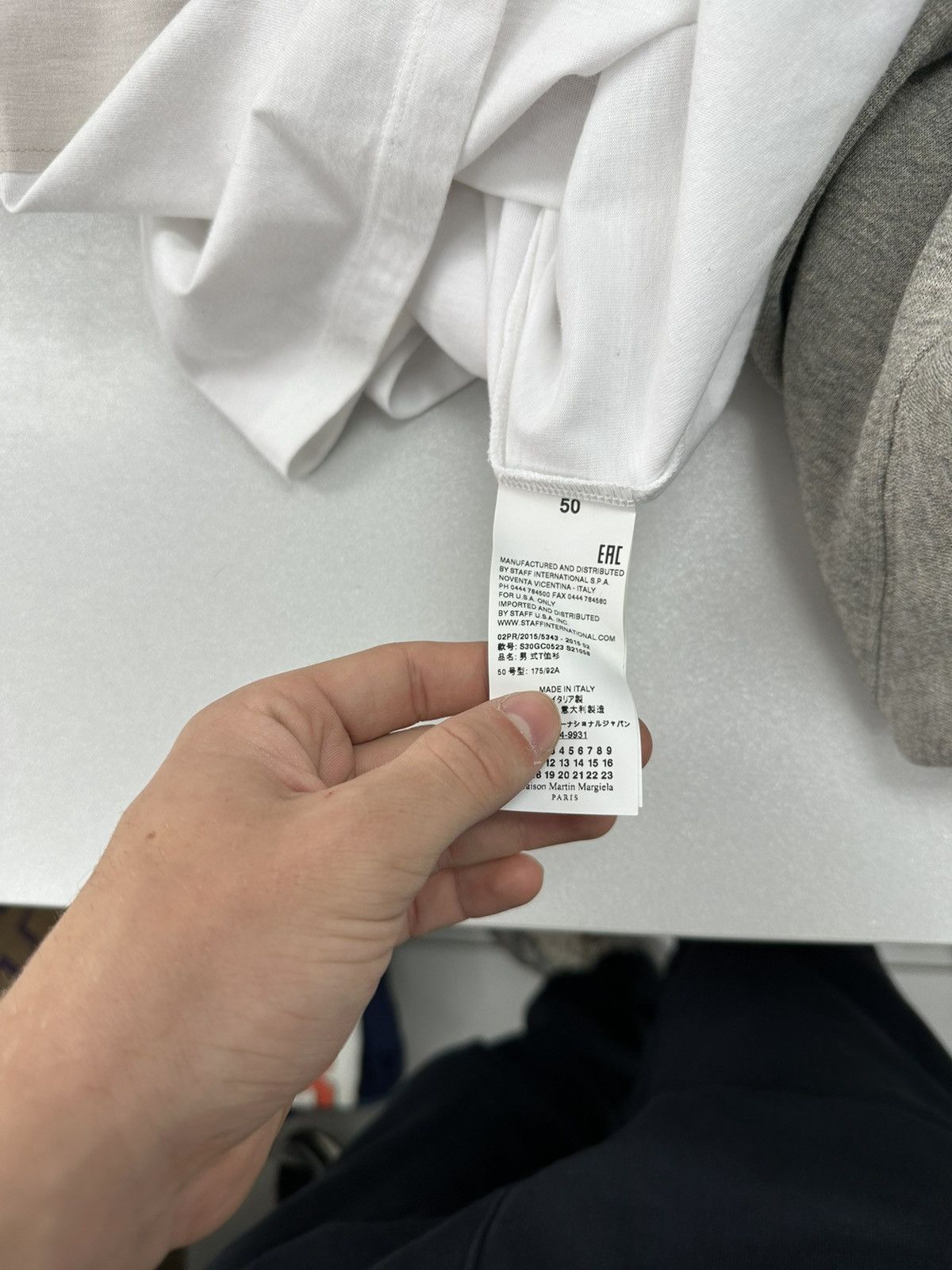 Maison Margiela Maison Margiela mm10 T short Size US M / EU 48-50 / 2 - 6 Thumbnail