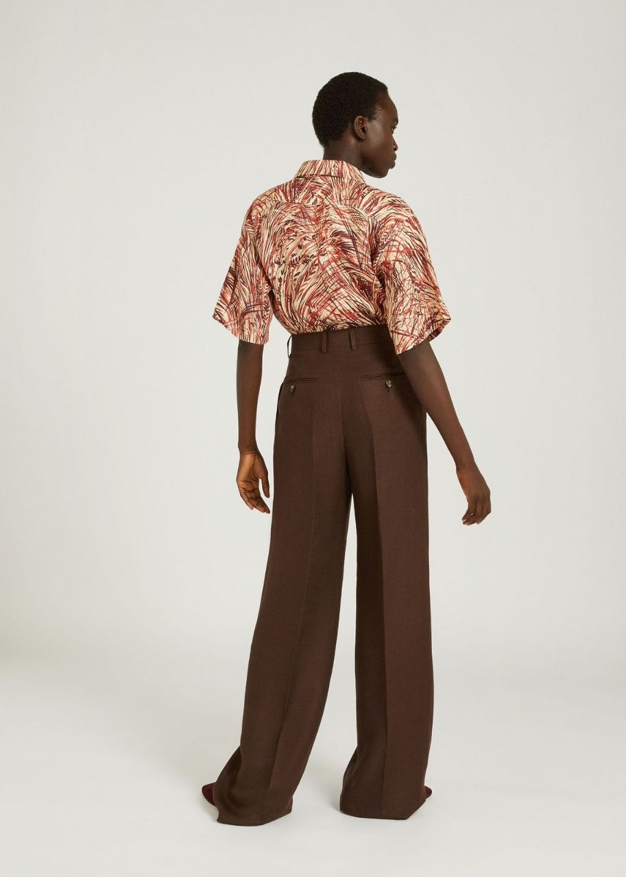 Loro Piana o1srvl11e0424 Trouser in Coffee Size 28" / US 6 / IT 42 - 3 Thumbnail