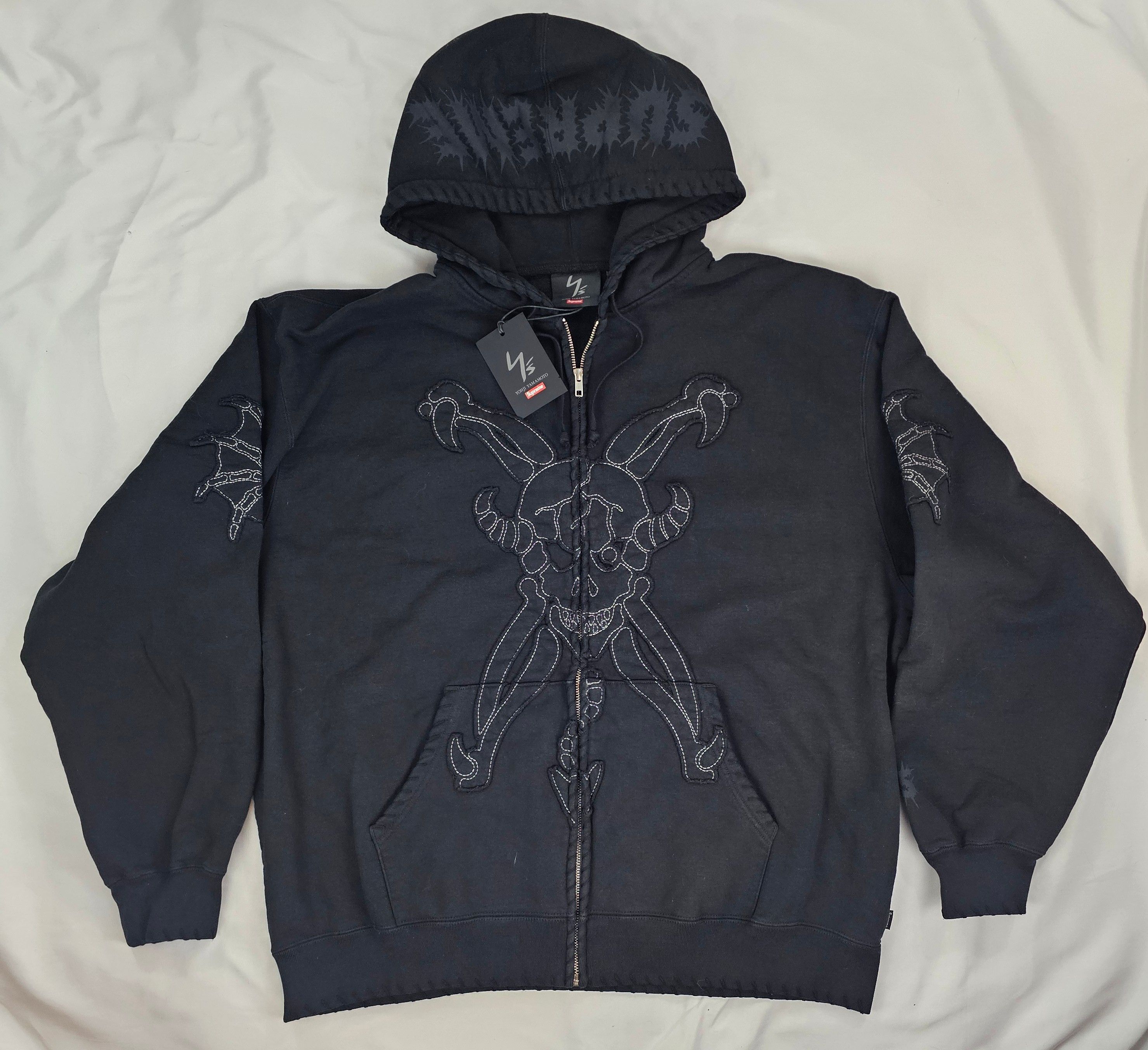 Supreme × Yohji Yamamoto Supreme®/Y's Zip Up Hooded