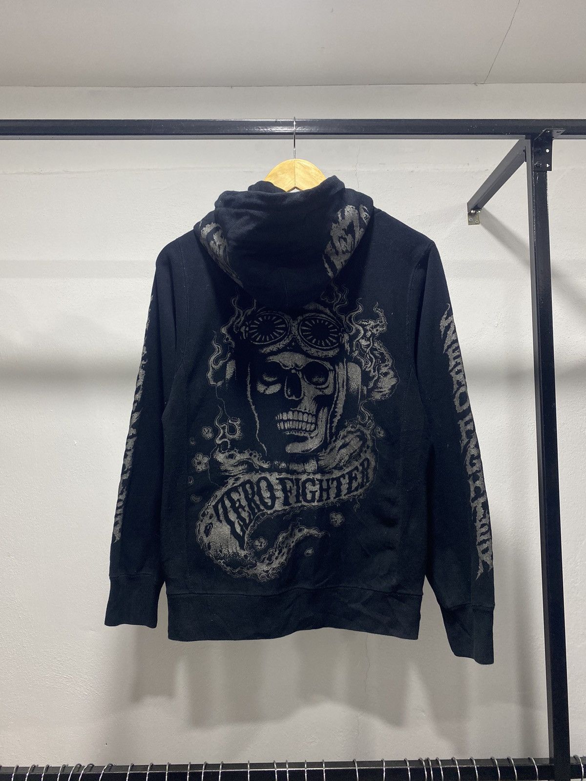 Hysteric Glamour Skull☠️ Zero Fighter Punk Zipper Hoodie Grunge Lgb Hysteric Size US S / EU 44-46 / 1 - 3 Thumbnail