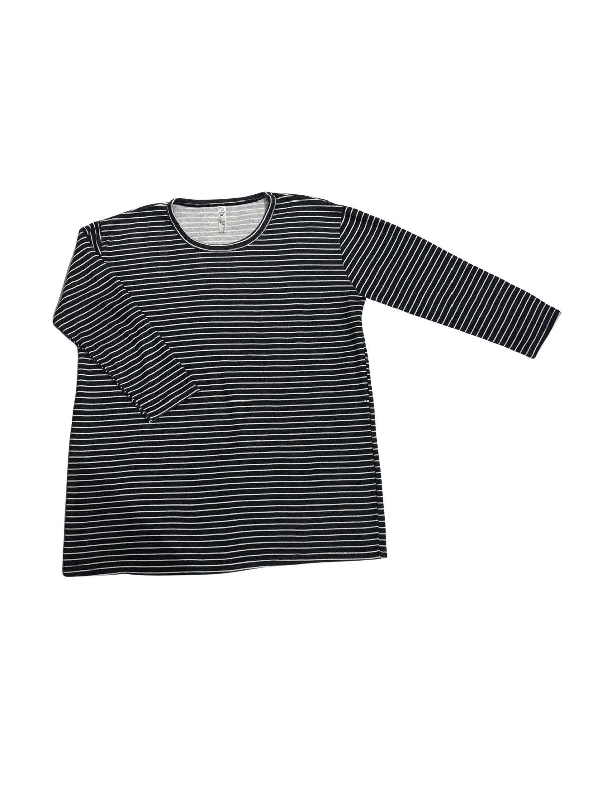 Other Navy & white striped Top.wt1011 Size XXL / US 16-18 / IT 52-54 - 1 Thumbnail