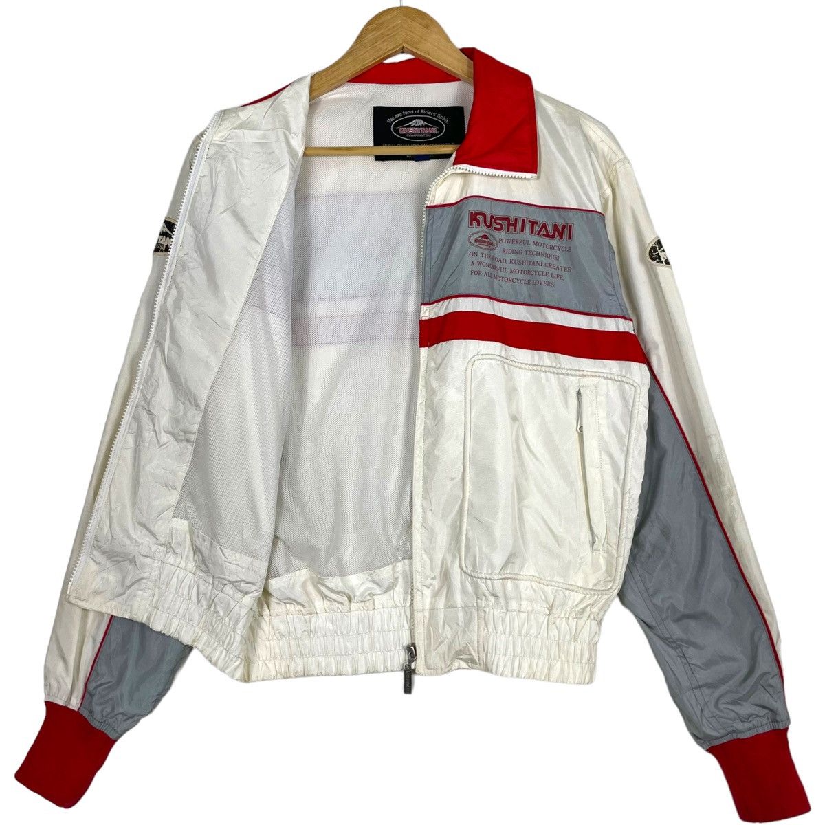 Japanese Brand × Kadoya 💥80s KUSHITANI RACING JAPAN BIKER JACKET Size US M / EU 48-50 / 2 - 10 Thumbnail