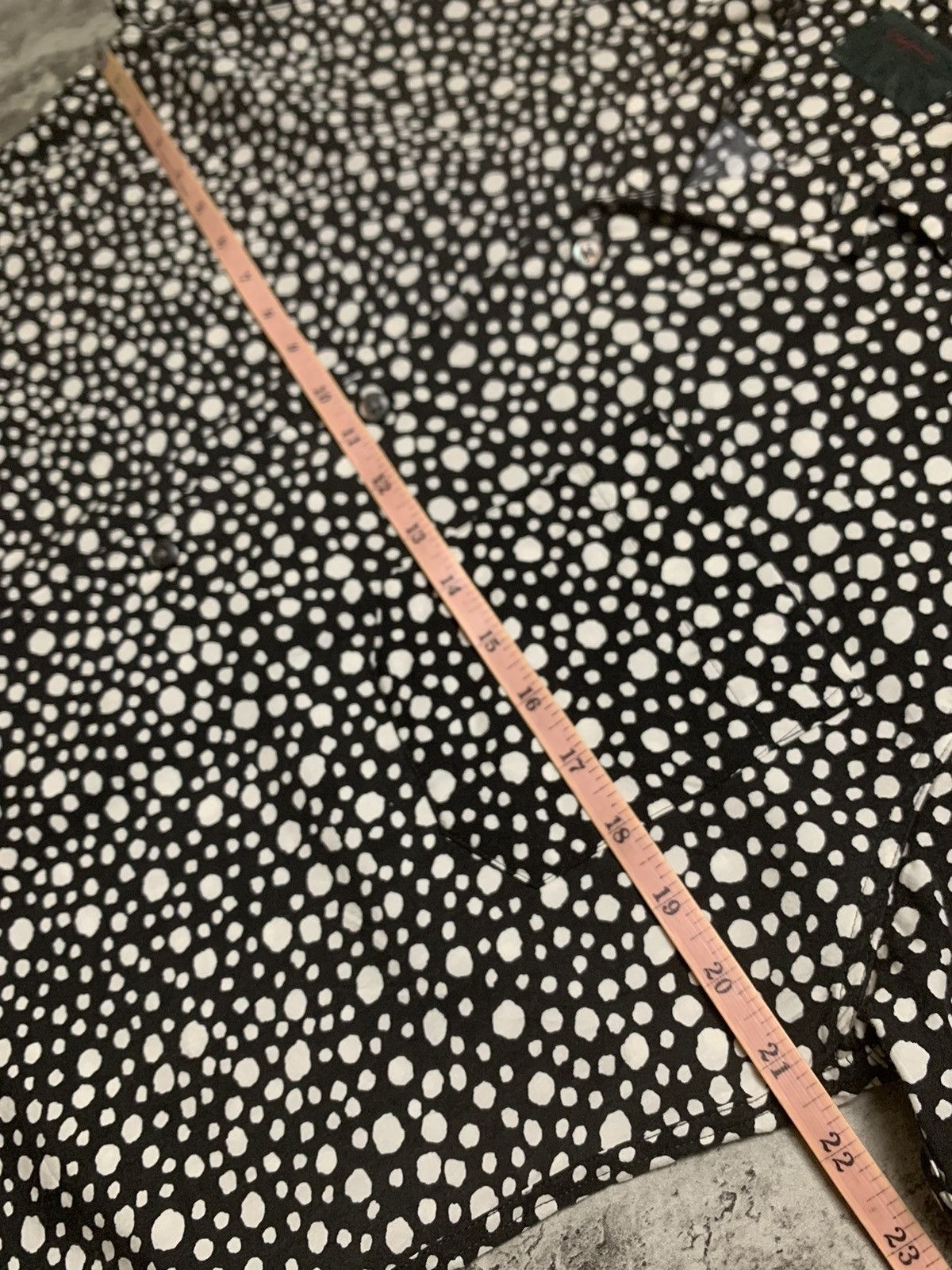 Y's Yohji Yamamoto AAR Durban Camp Collar Patterned Button Up Size US L / EU 52-54 / 3 - 9 Thumbnail