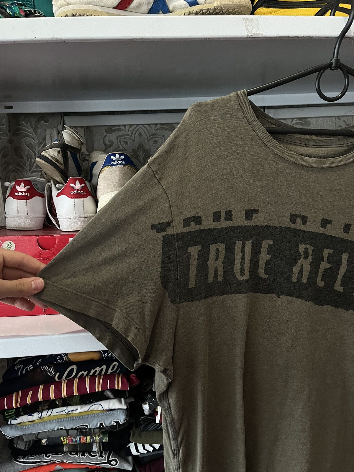Japanese Brand Mens Vintage Distressed True Religion T-shirt Rare Y2K tee Size US L / EU 52-54 / 3 - 3 Thumbnail