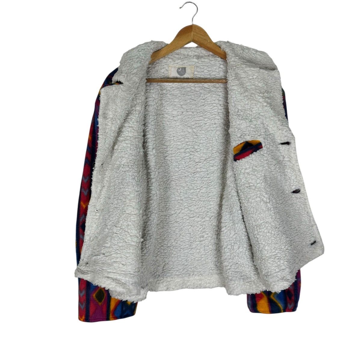 Native ☀️TURKEY BEAR NATIVE COLORWAY SHERPA JACKET Size US L / EU 52-54 / 3 - 6 Thumbnail