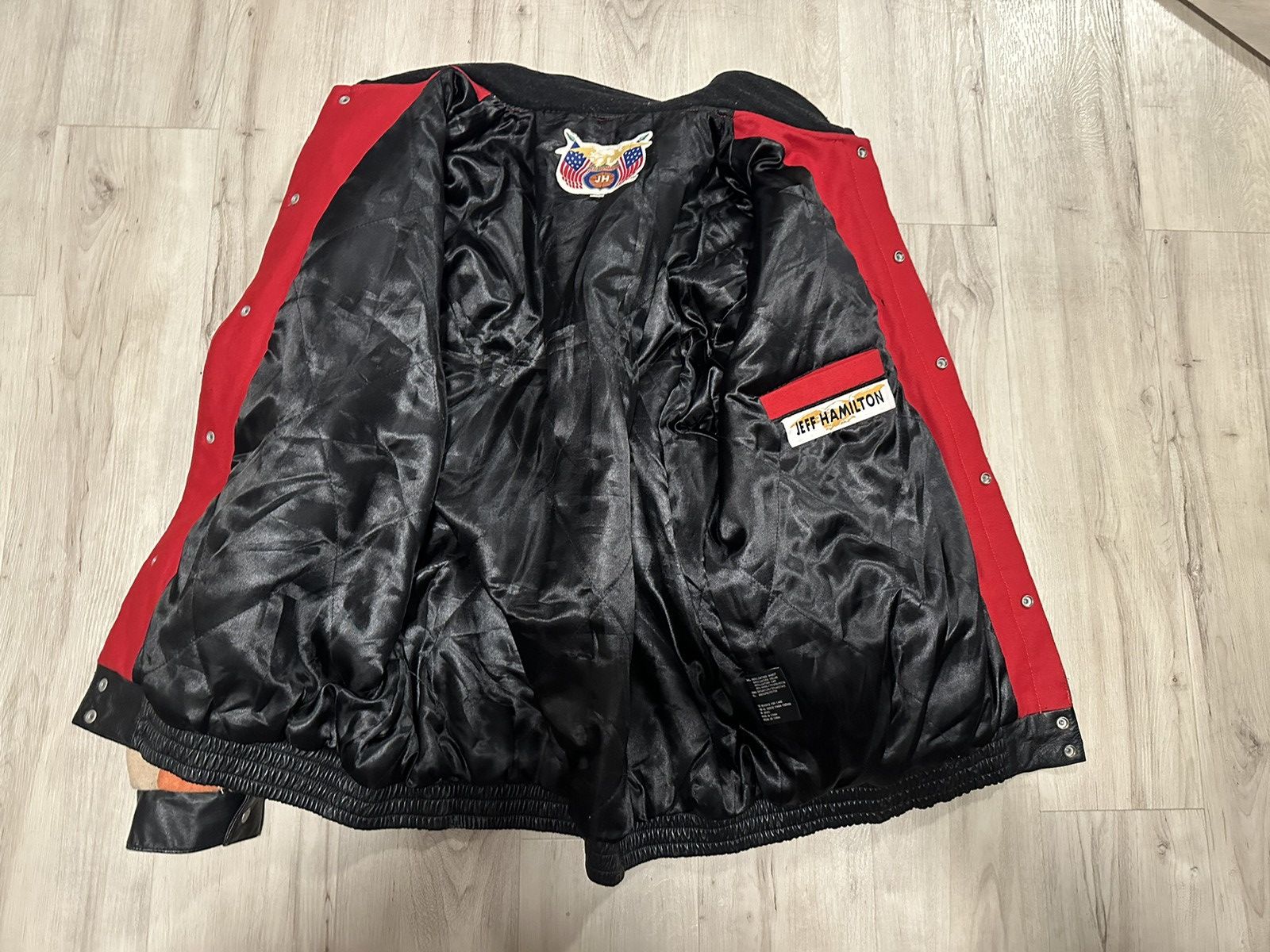Jeff Hamilton Jeff Hamilton NBA Hardwood ClassicsTeam Patchwork Jacket 6XL Size US XXL / EU 58 / 5 - 13 Thumbnail