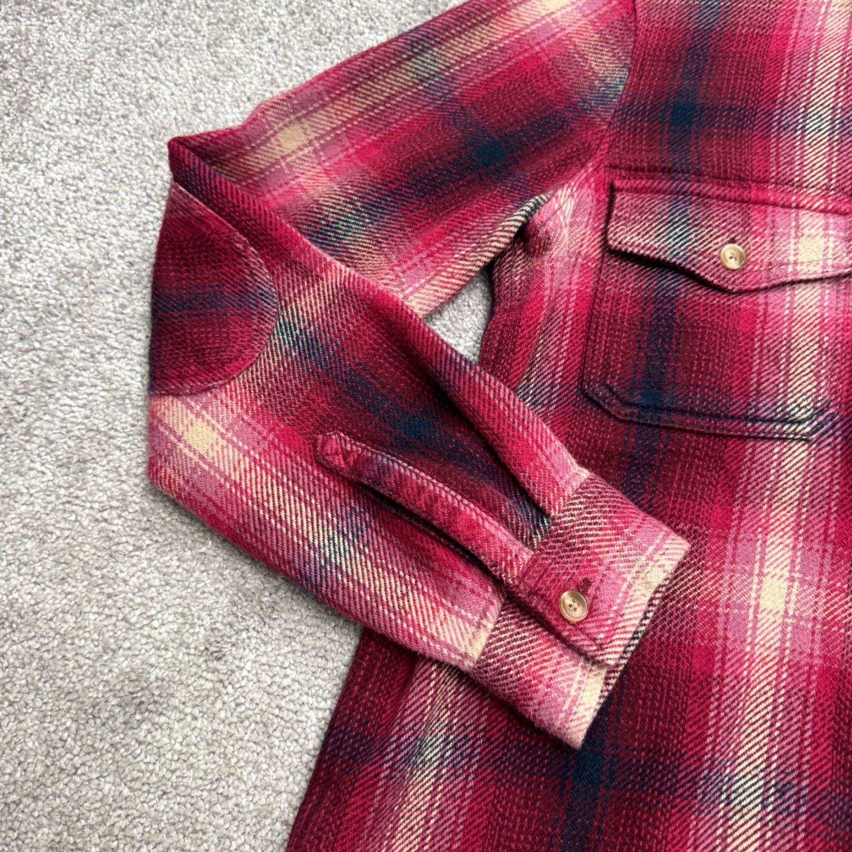 Eddie Bauer Eddie Bauer Button-Down Flannel Shirt Womens Small Red Plaid Cotton Size S / US 4 / IT 40 - 5 Thumbnail