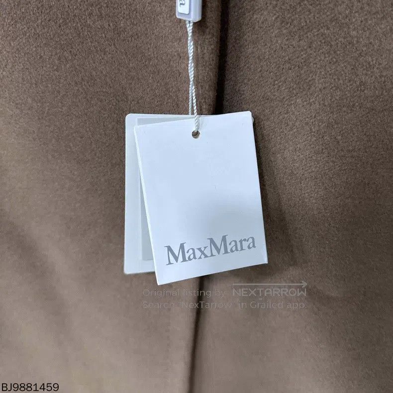 Max Mara Max Mara Camel short 101801 coat Size S / US 4 / IT 40 - 4 Thumbnail