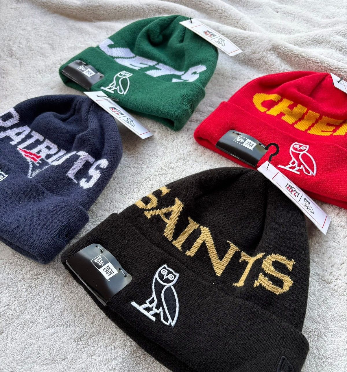October's Very Own OVO x NFL New York Jets x New Era Beanie Size ONE SIZE - 4 Thumbnail