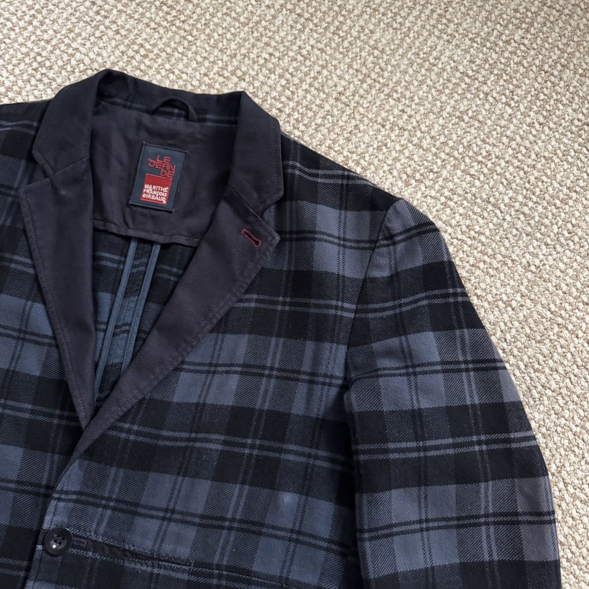 Marithe + Francois Girbaud Marithe Francois Girbaud Wool Blend Plaid Blazer Size 52R - 8 Thumbnail