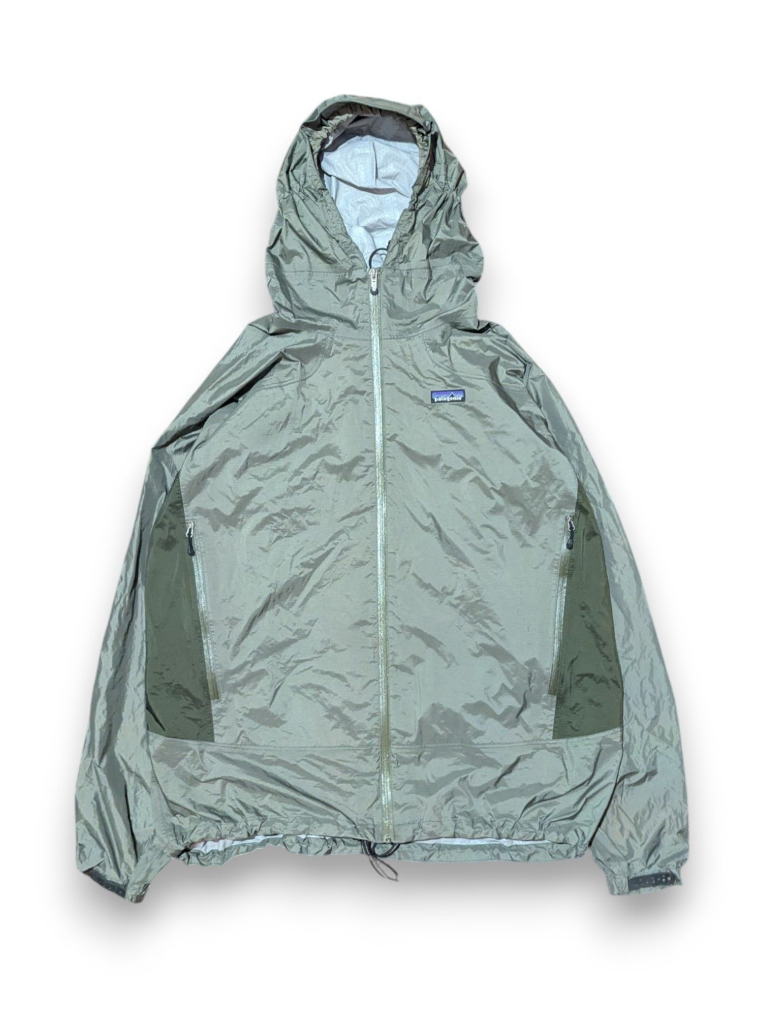 Patagonia Patagonia Nylon Jacket Rain Shell Green Olive Gorcope Size US XXL / EU 58 / 5 - 1 Thumbnail