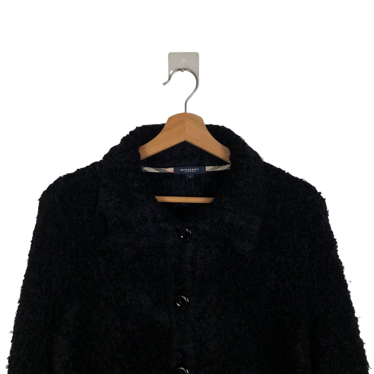 Burberry VINTAGE BURBERRY LONDON CARDIGAN PLEATED JACKET Size US M / EU 48-50 / 2 - 2 Thumbnail