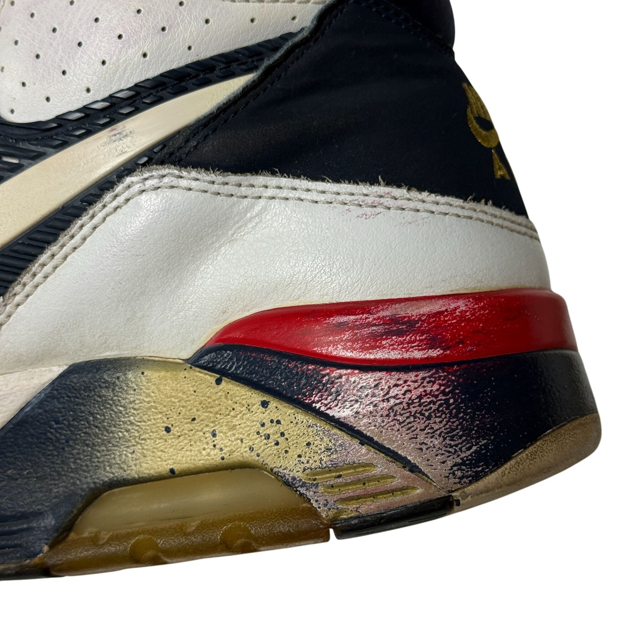 Nike Air Force 180 Olympic Dream Team Basketball Rehab Sneakers Size US 10.5 / EU 43-44 - 12 Thumbnail