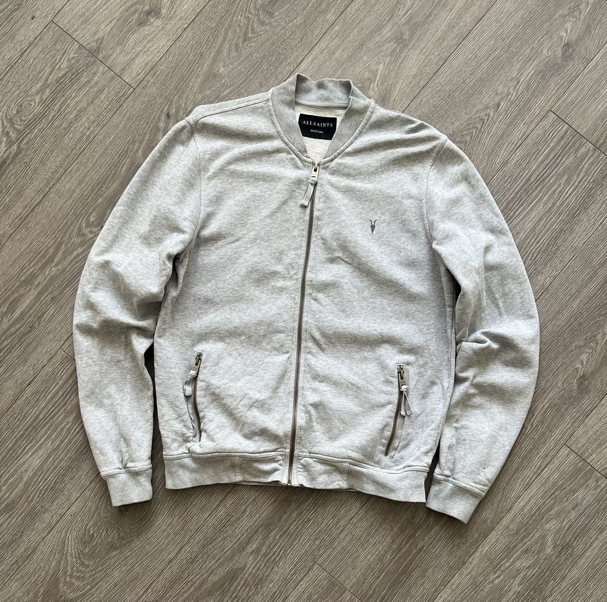 Allsaints Allsaints Sweat Bomber Jacket Size US M / EU 48-50 / 2 - 1 Thumbnail