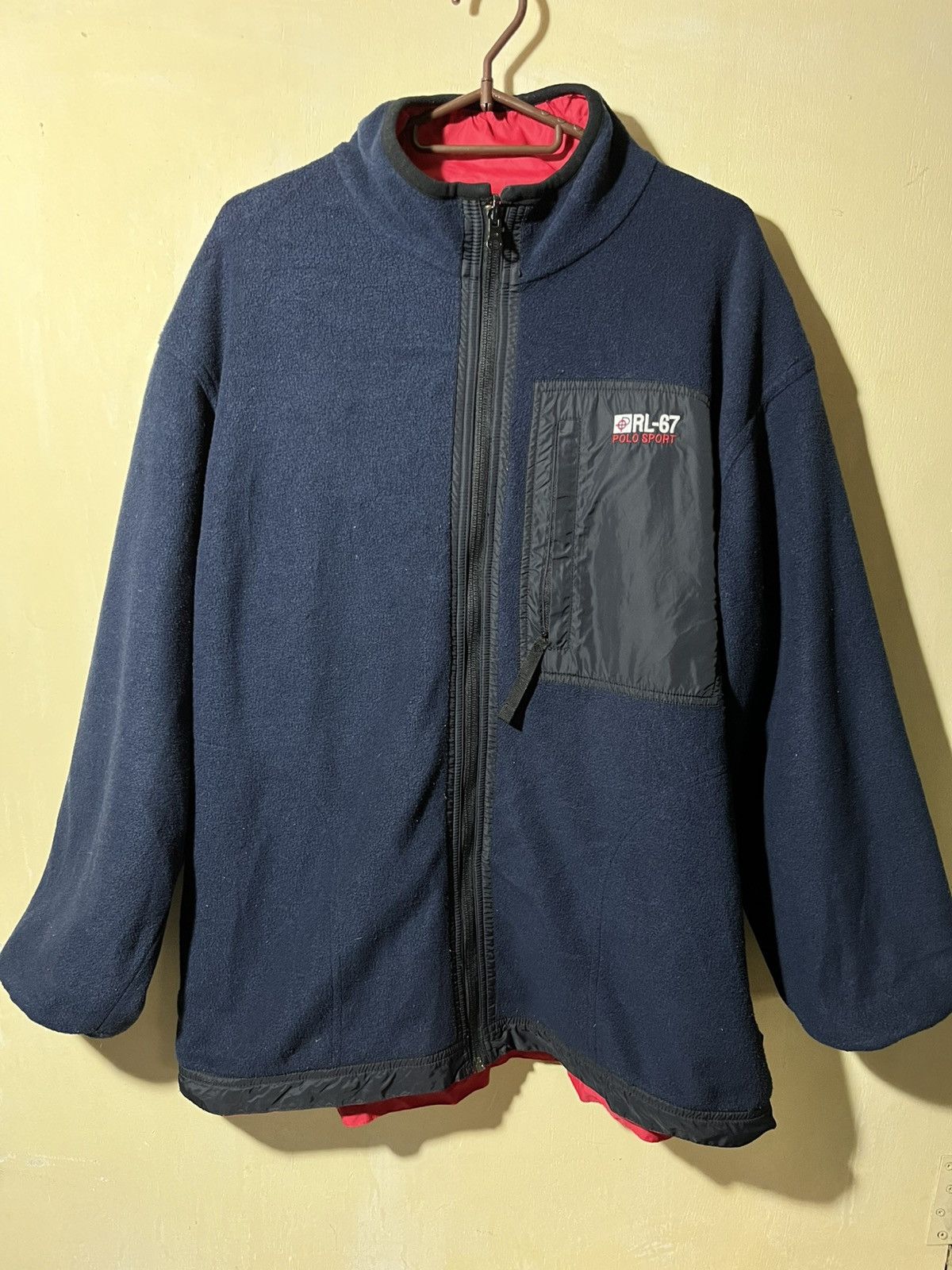 Ralph Lauren Sport Vintage Reversible Ralph Lauren Polo Sports Size US L / EU 52-54 / 3 - 2 Thumbnail