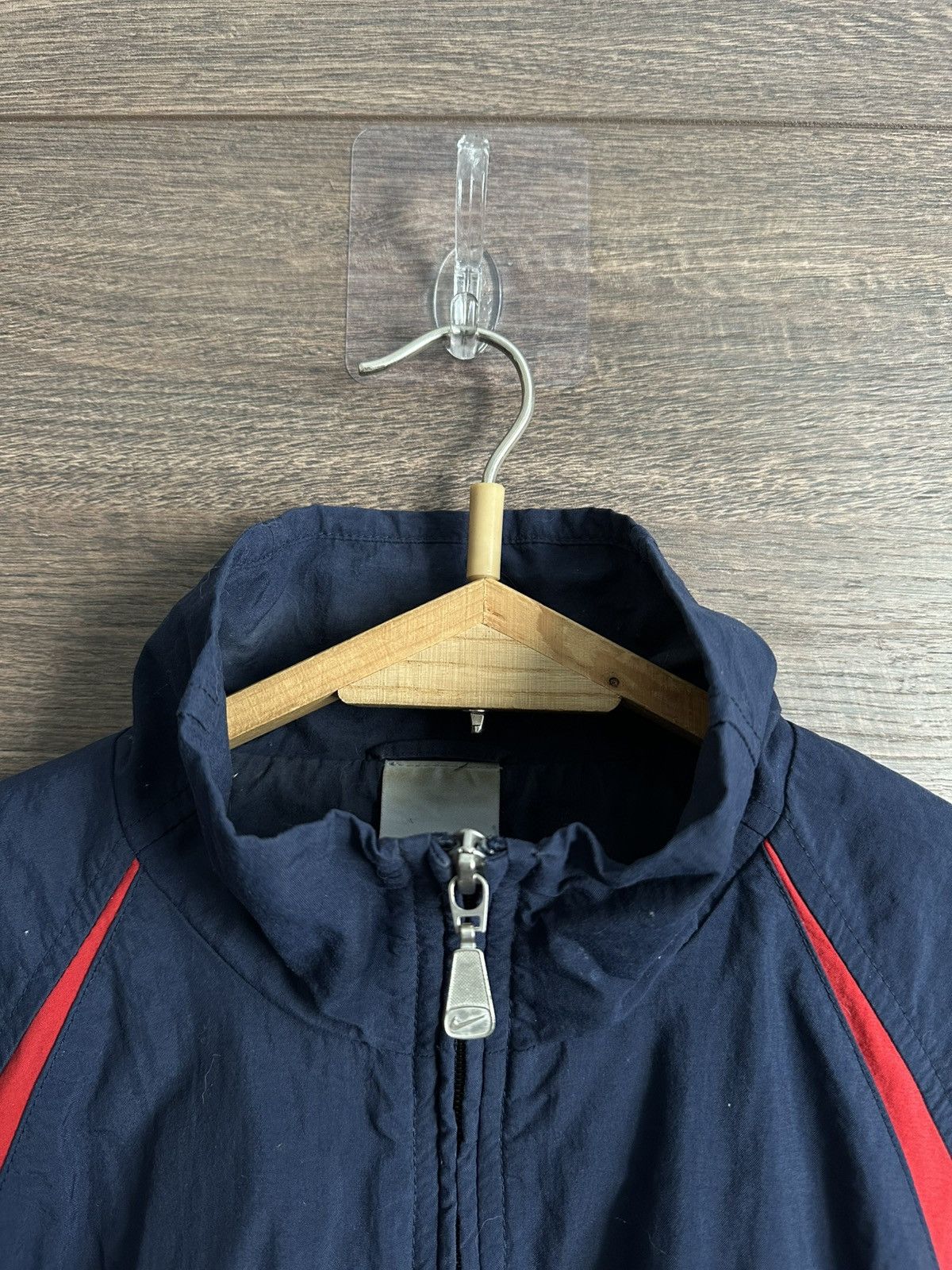 Nike × Vintage Vintage 90s Nike Y2K Track Jacket Windbreaker Swoosh Logo S Size US S / EU 44-46 / 1 - 6 Thumbnail