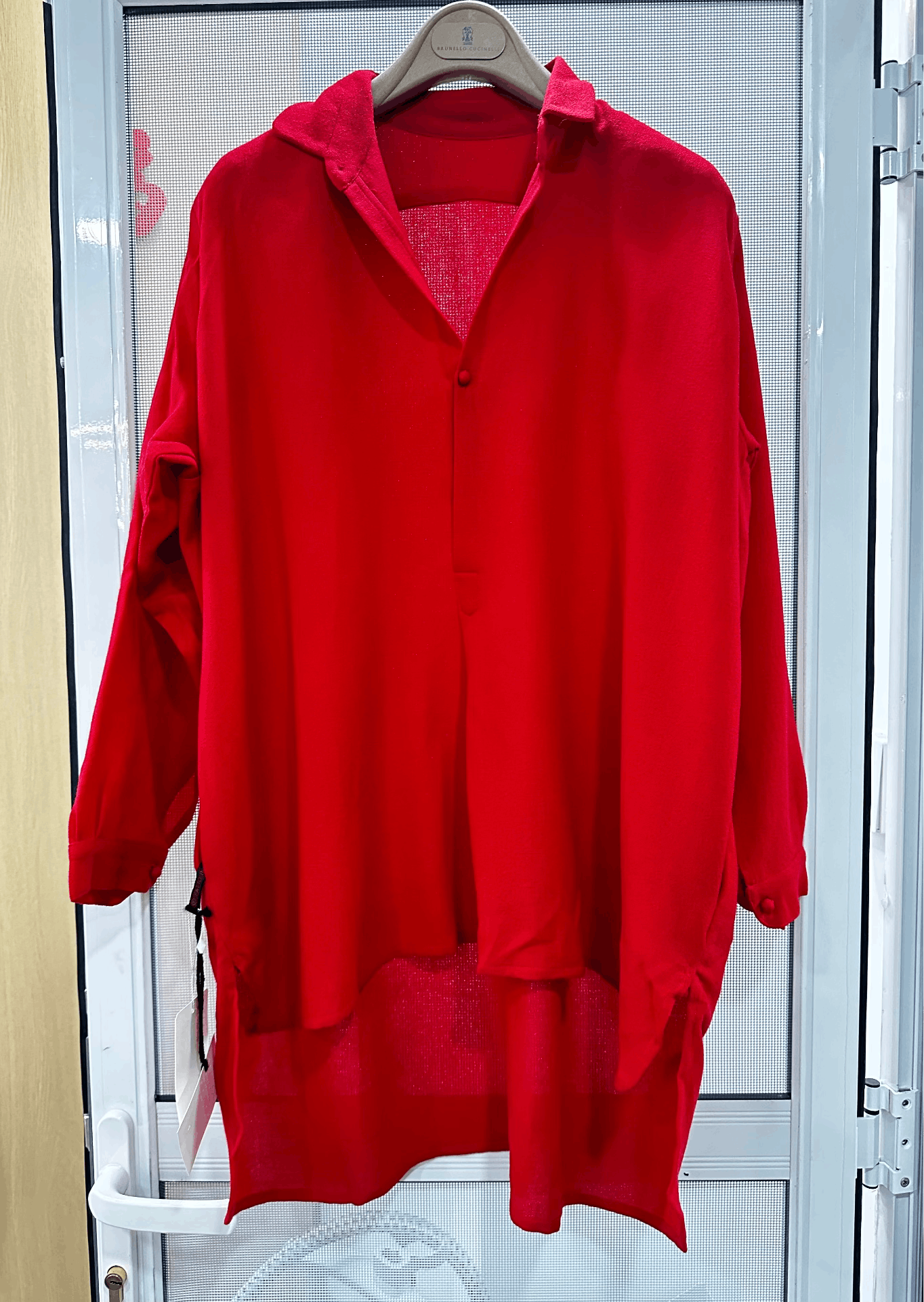 Daniela Gregis Daniela Gregis Women's Red Wool Shirt Size M / US 6-8 / IT 42-44 - 1 Thumbnail