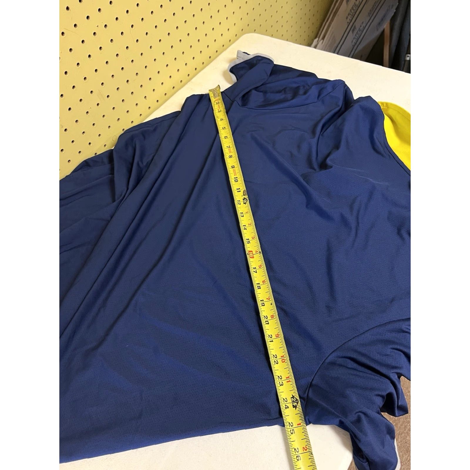 Adidas adidas Mens XL Polo Shirt Blue Pebble Beach Golf Academy Polo Shirt Size US XL / EU 56 / 4 - 7 Thumbnail